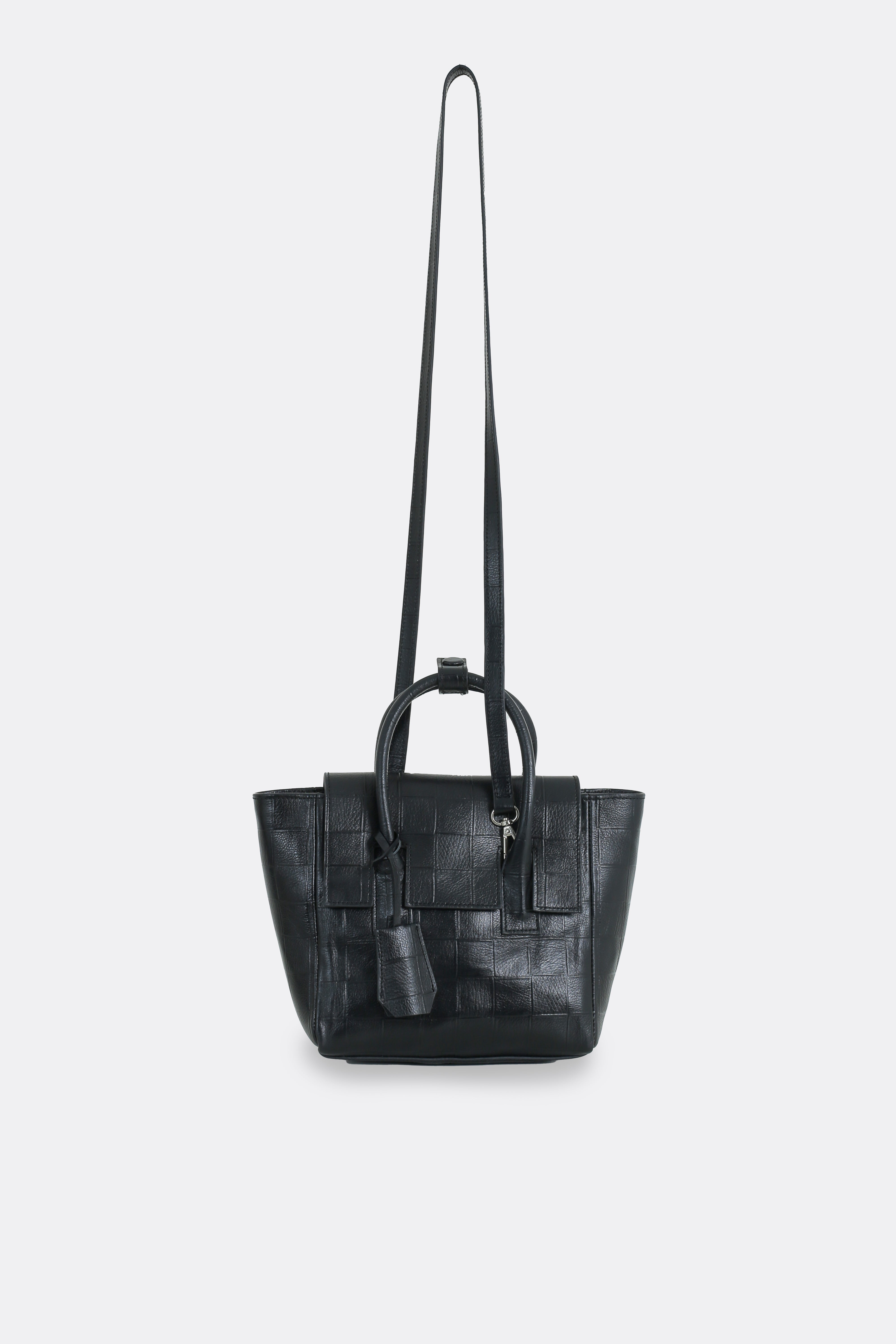 Mini Essens Bag Check Black