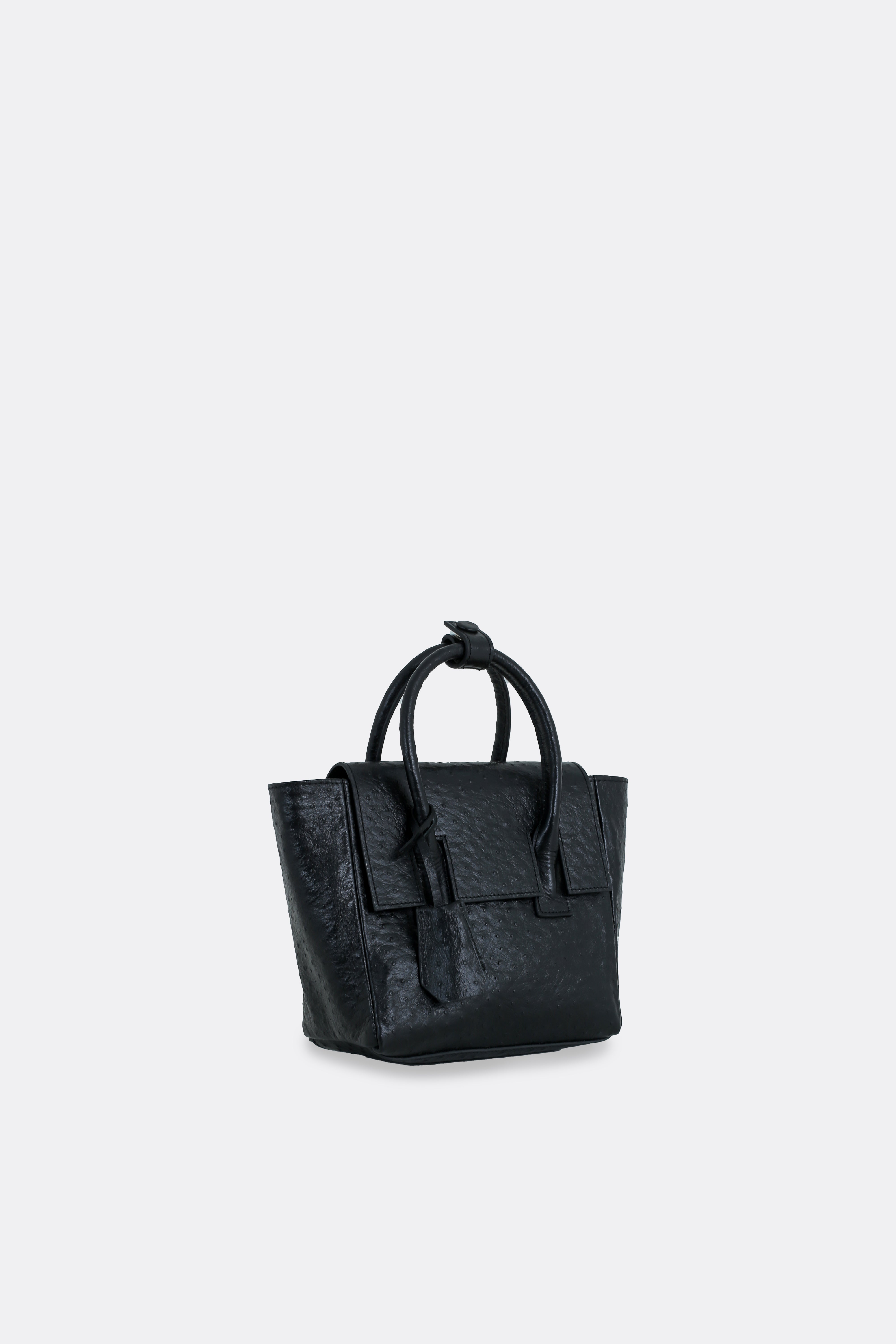 Mini Essens Bag Ostrich Black
