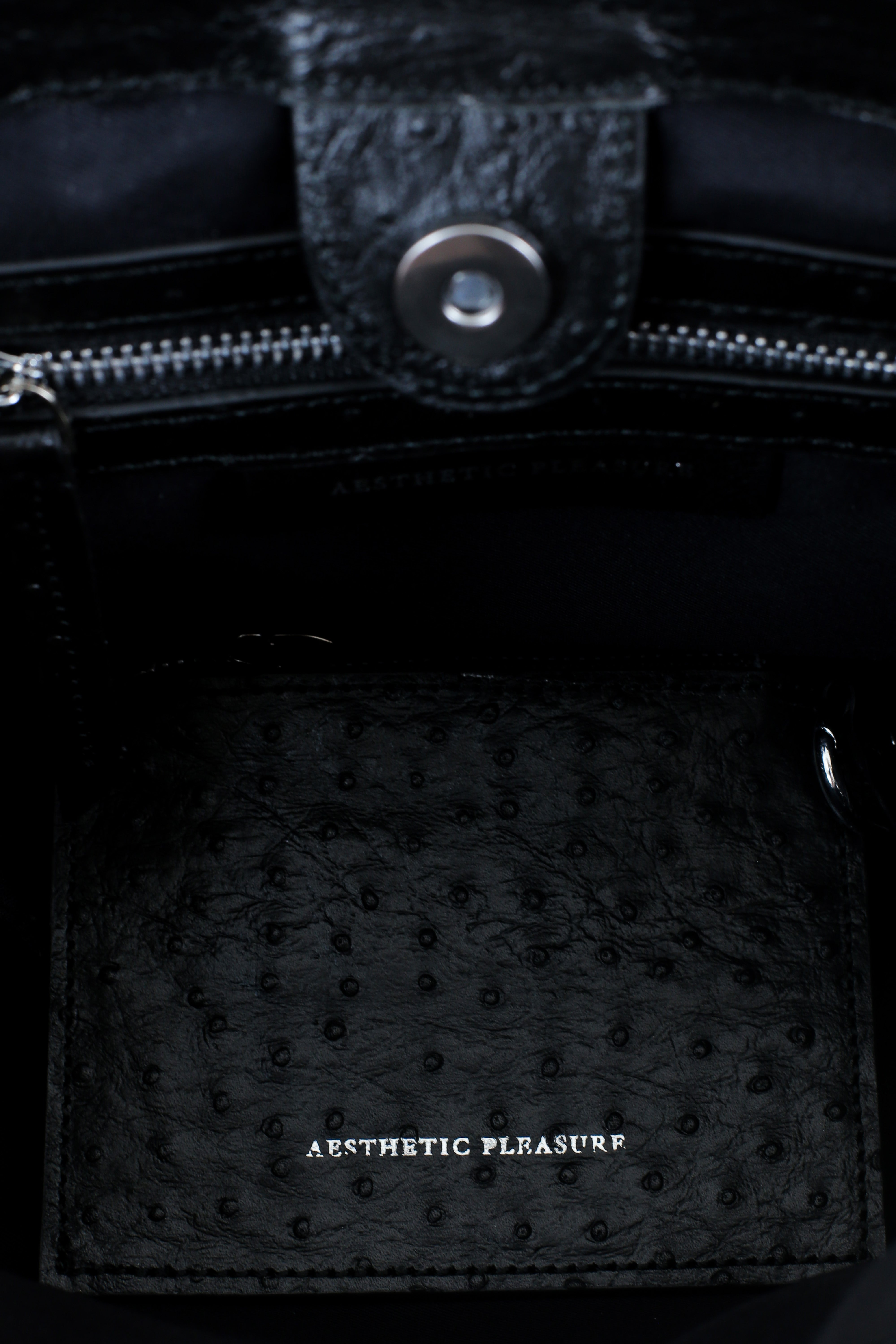 Mini Essens Bag Ostrich Black
