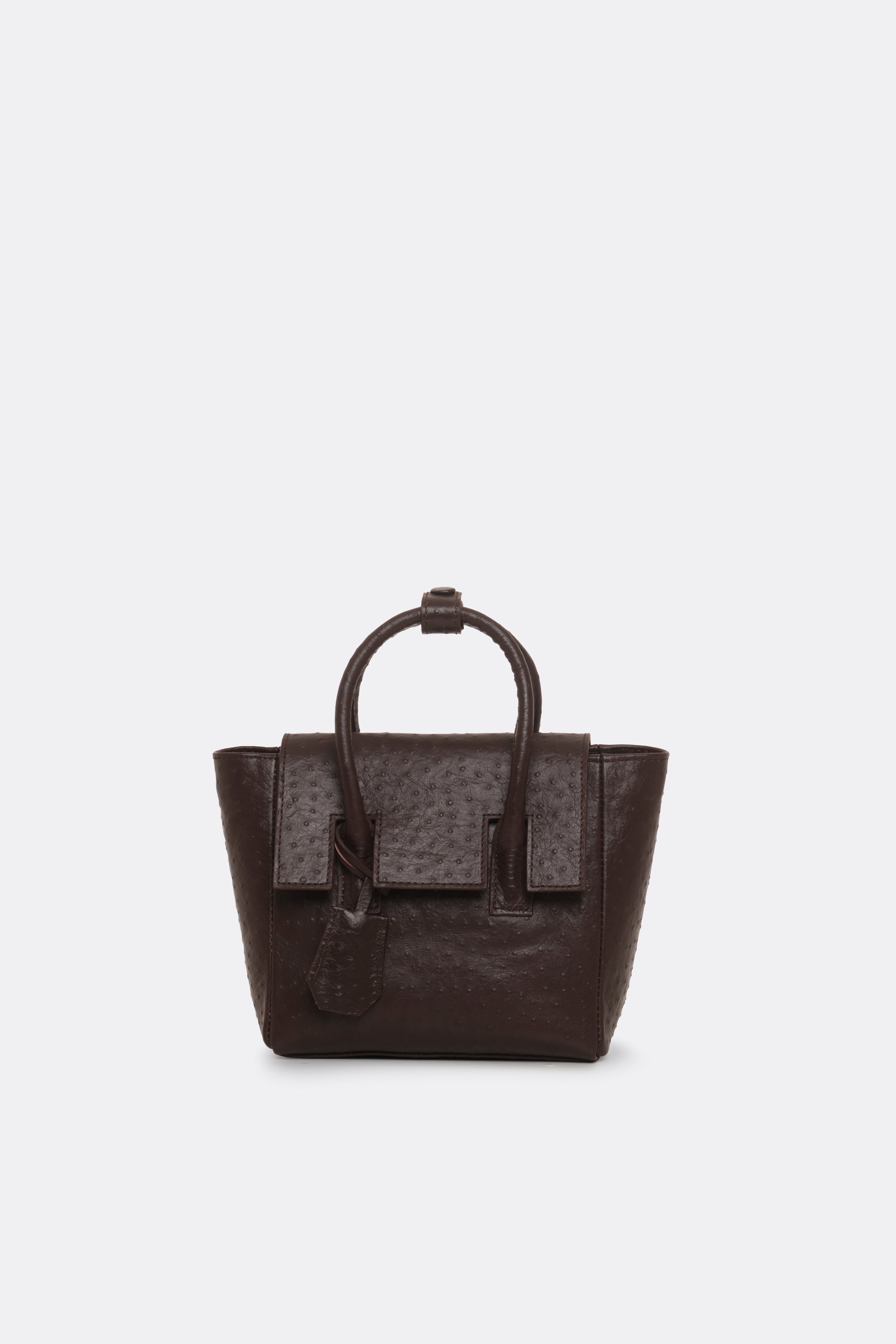Mini Essens Bag Ostrich Brown