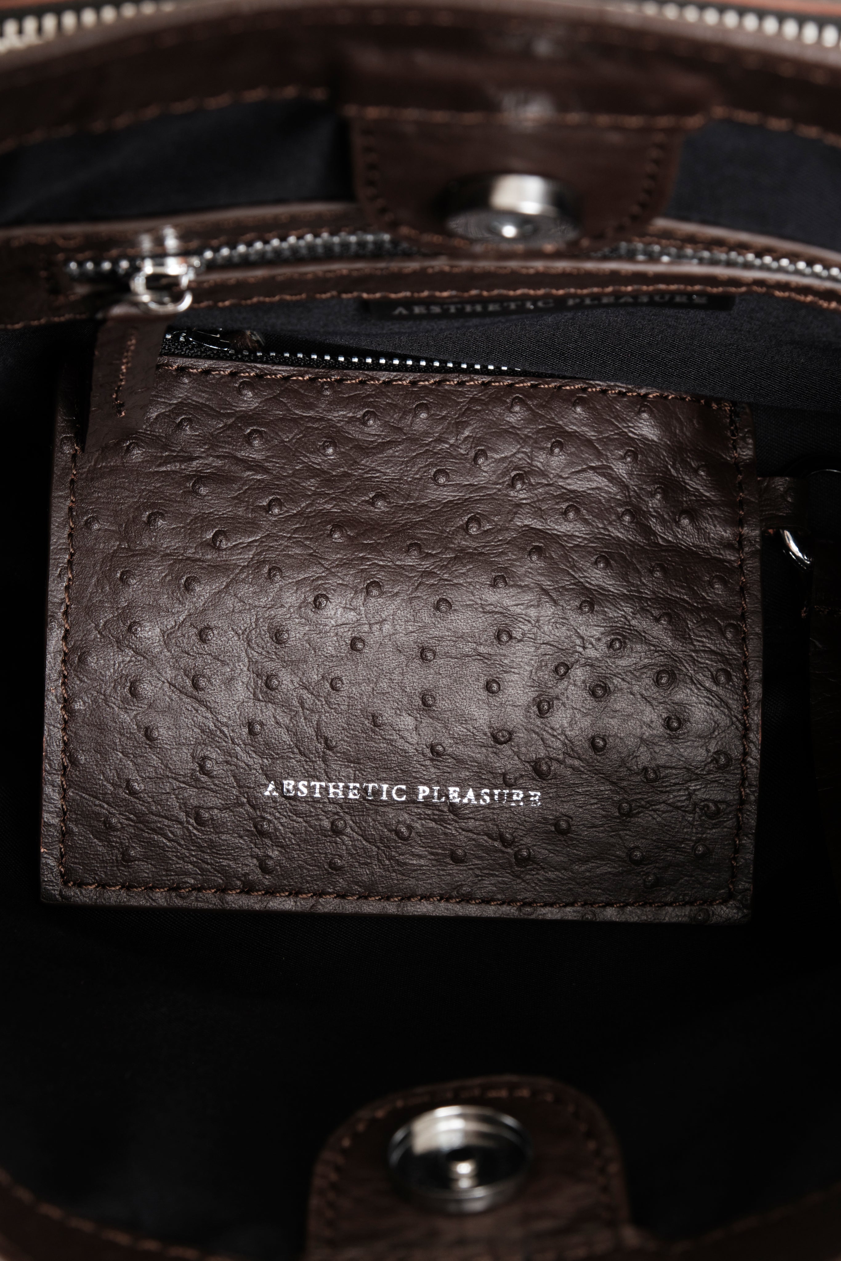 Mini Essens Bag Ostrich Brown