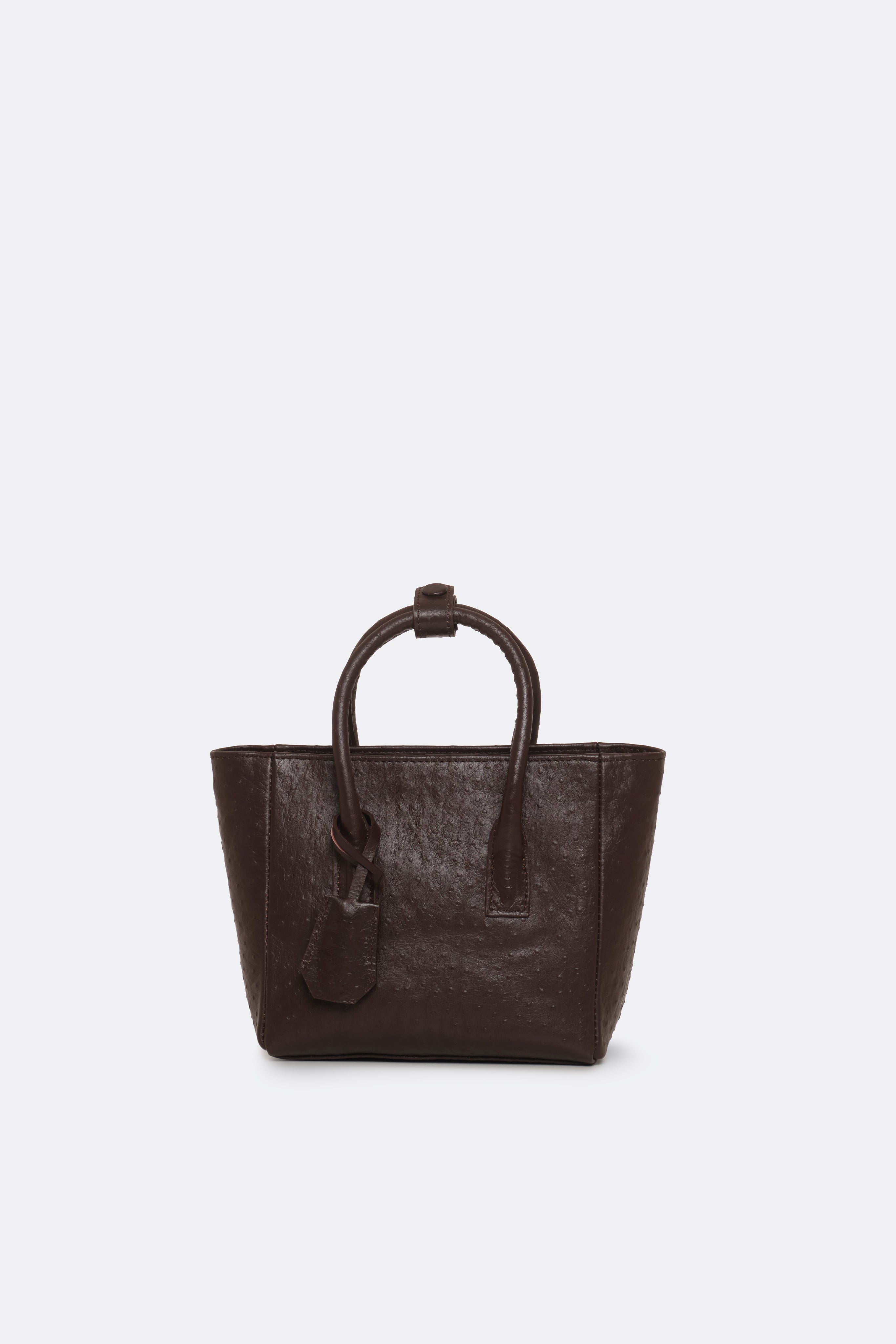 Mini Essens Bag Ostrich Brown