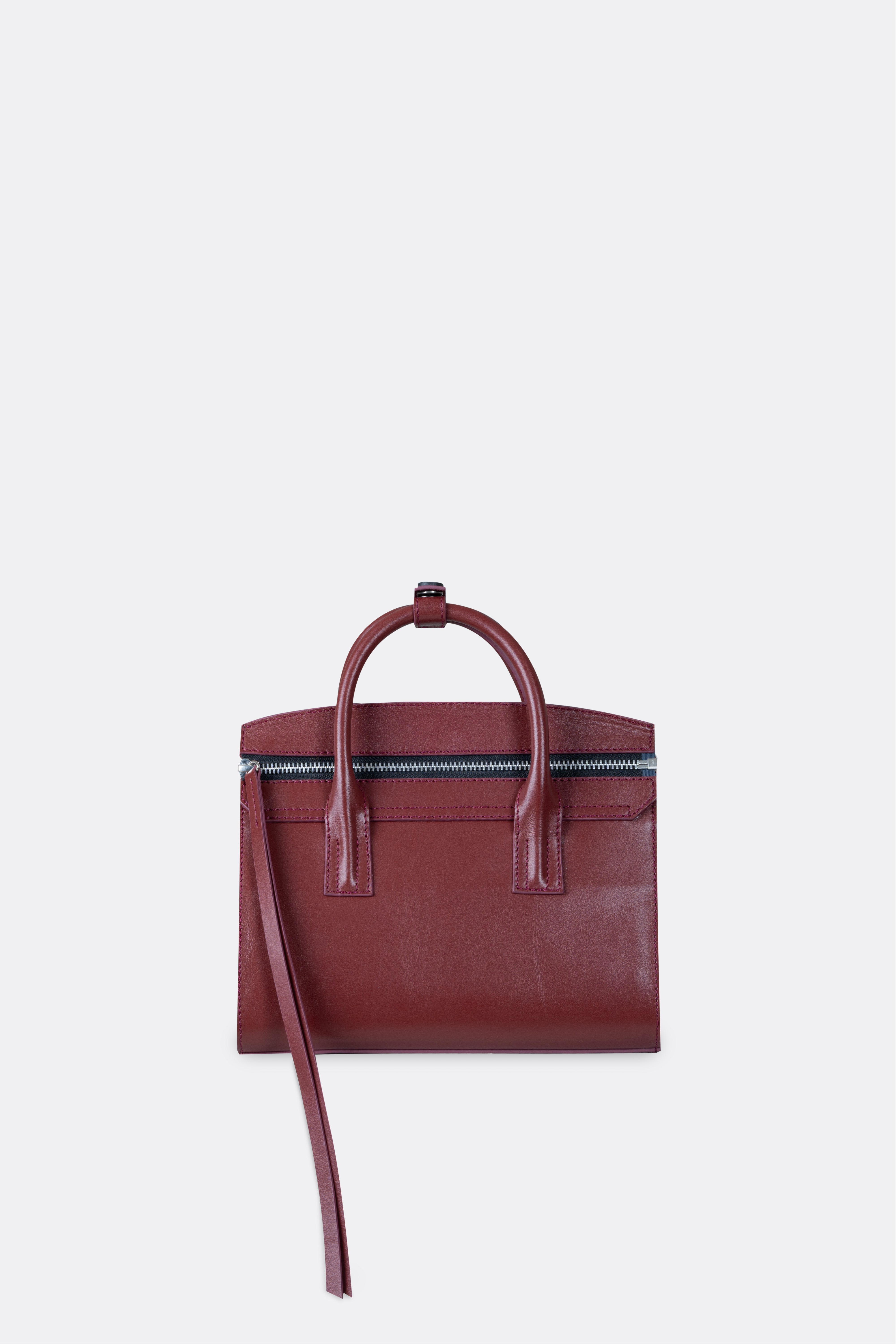 Mini Isolation Bag Nappa Dark Red