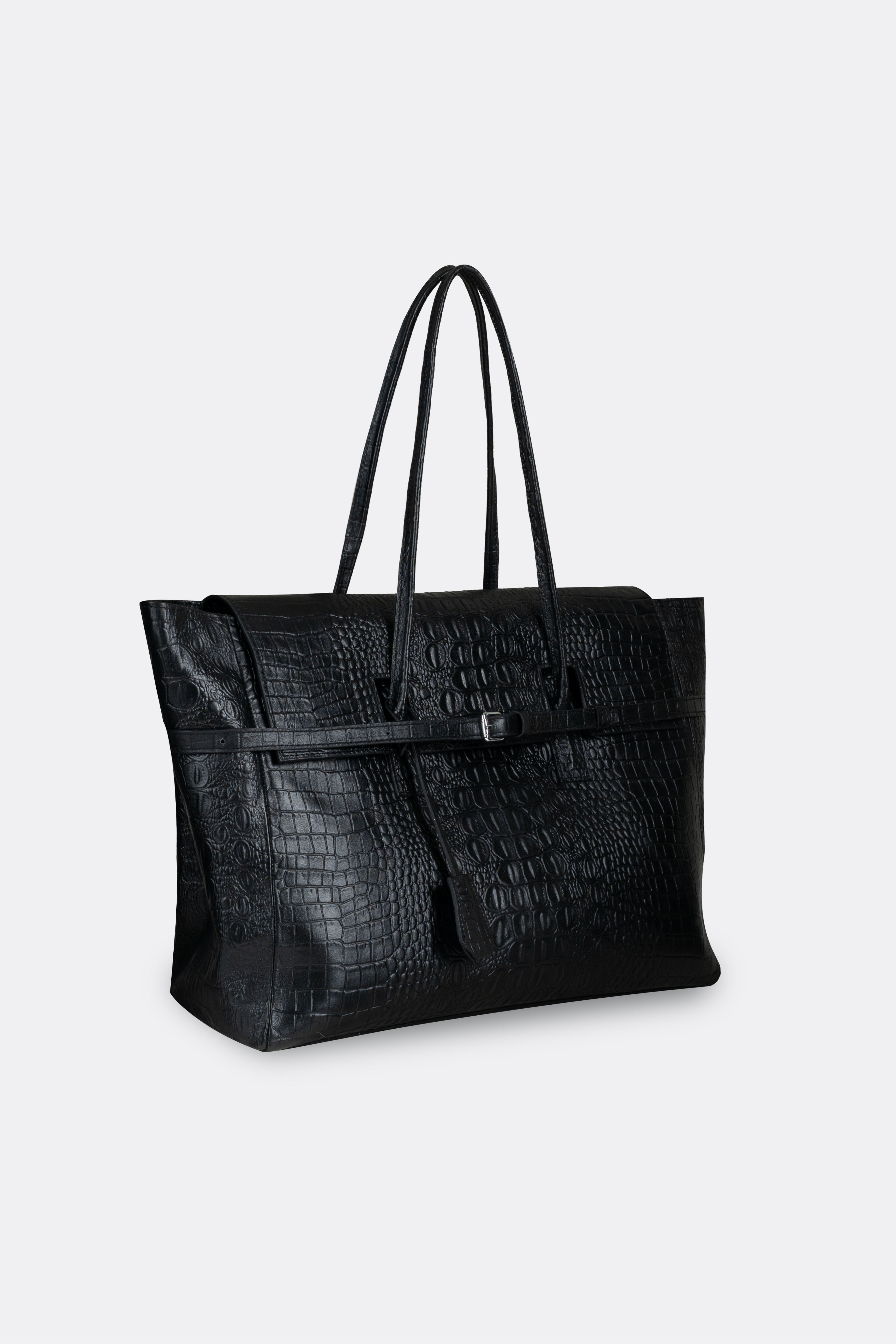 Obi Bag Croc Black