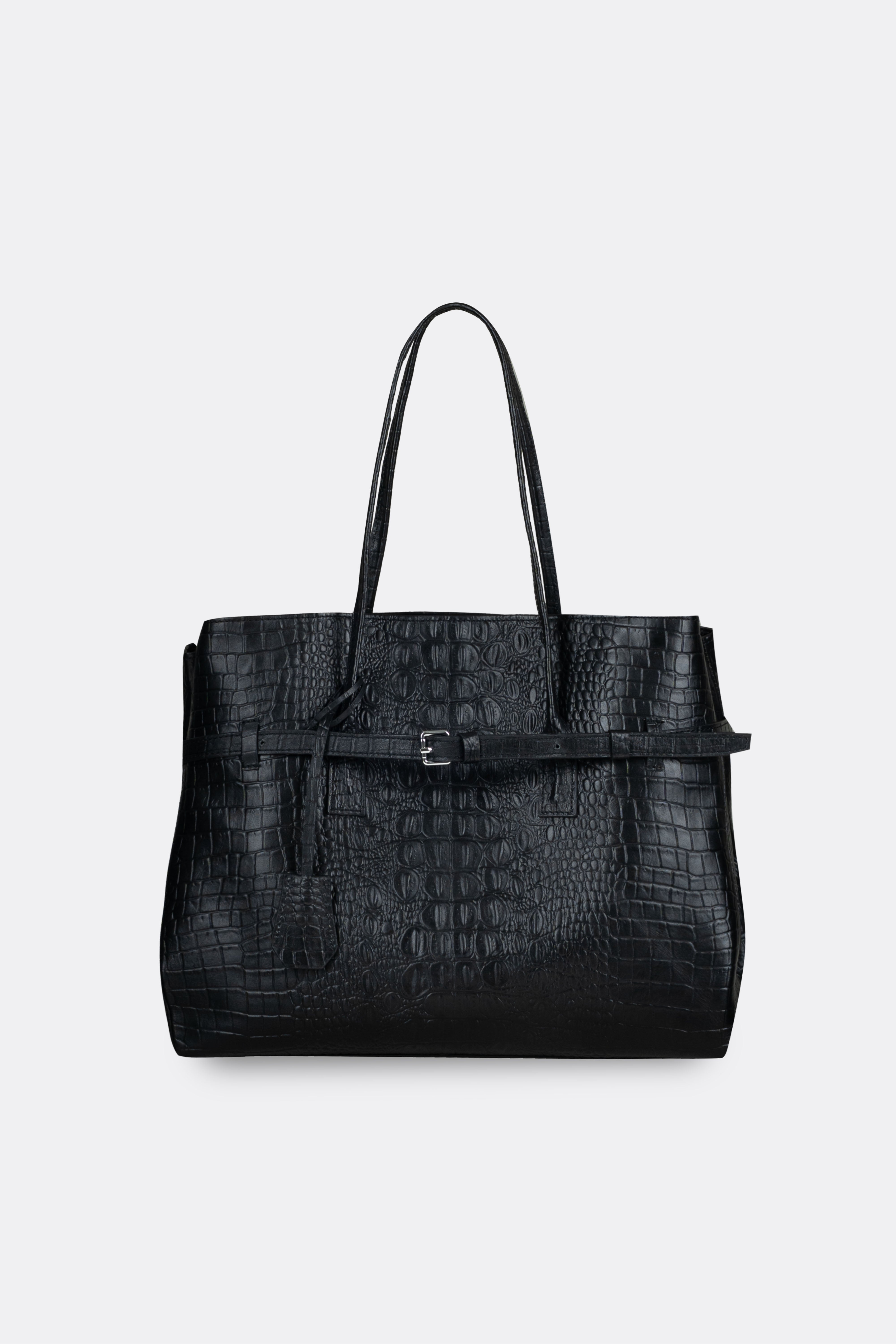 Obi Bag Croc Black