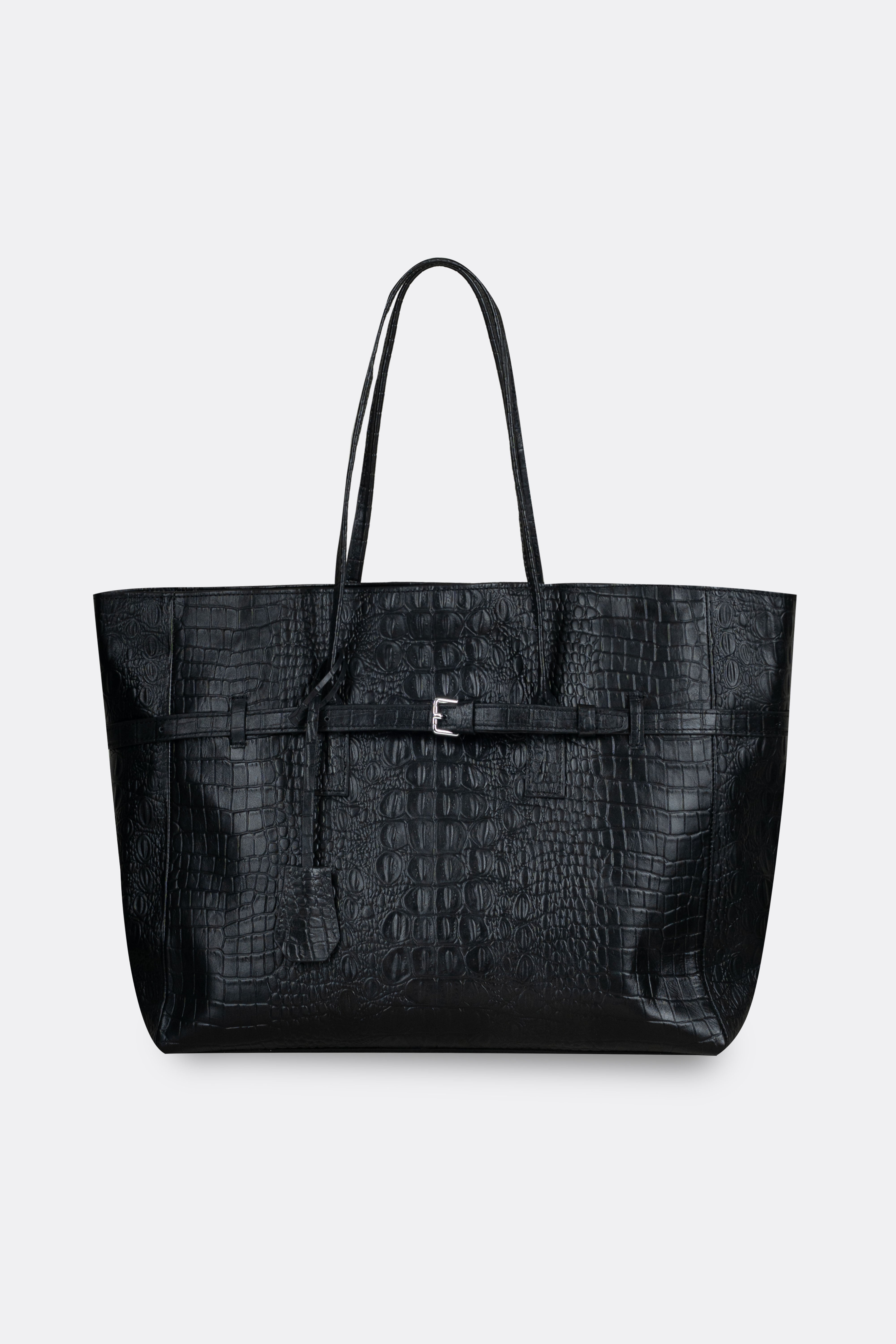 Obi Bag Croc Black