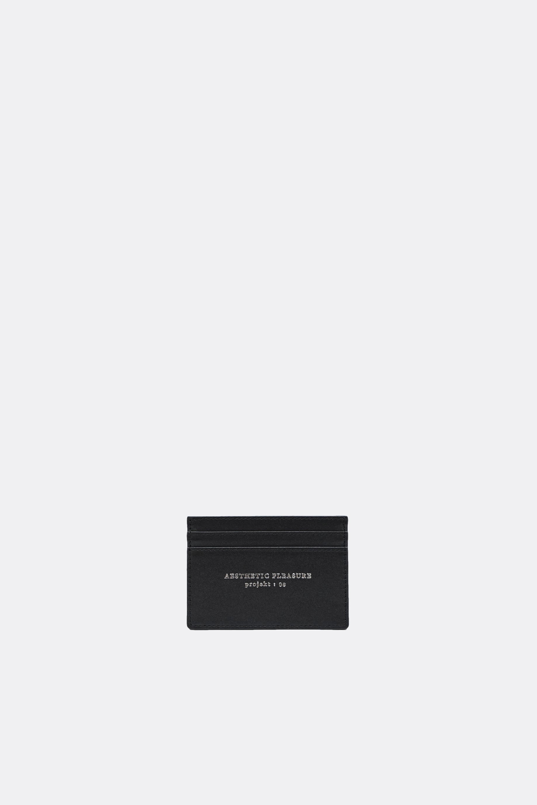 Recta Card Holder Nappa Black