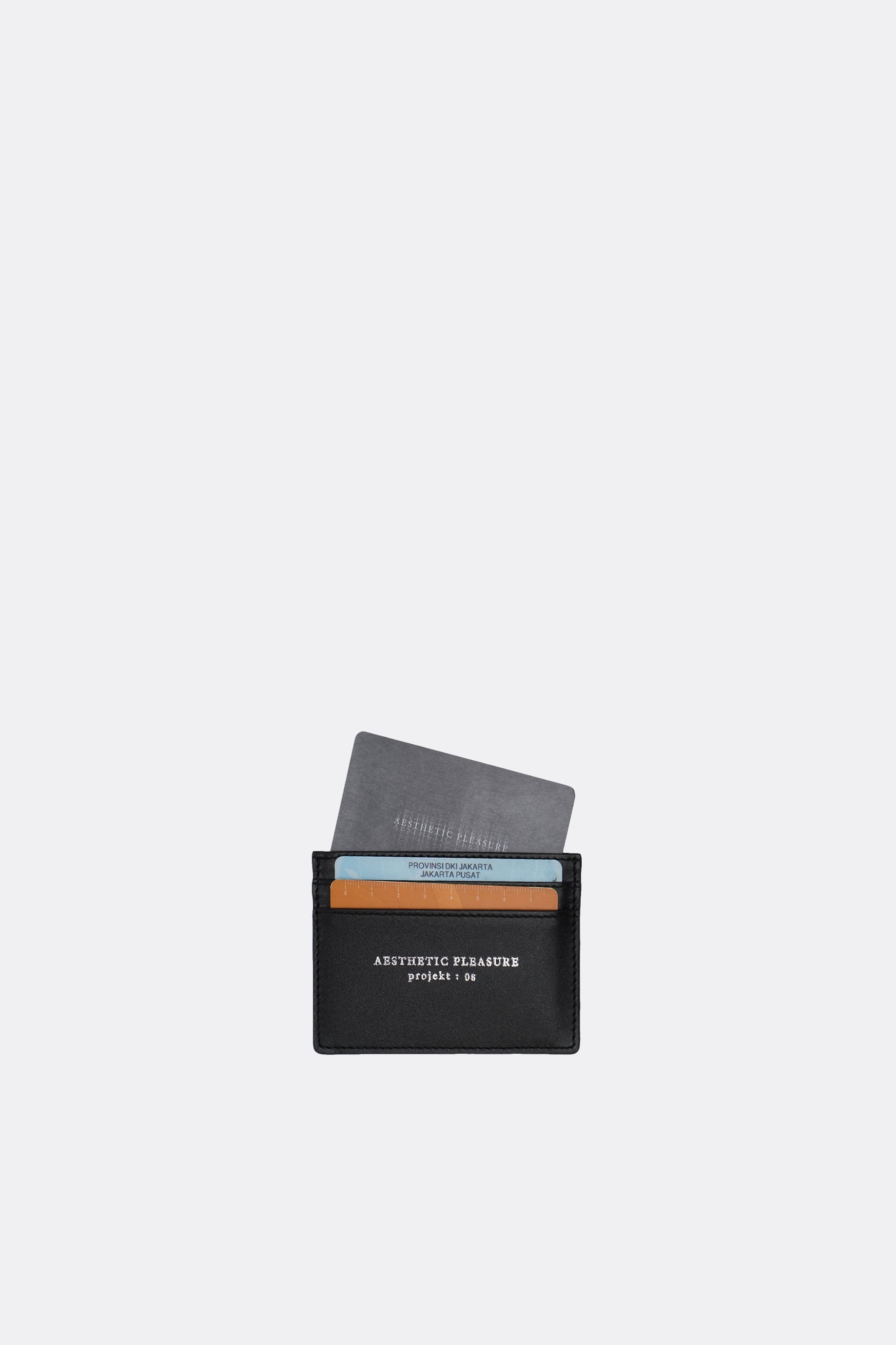 Recta Card Holder Nappa Black