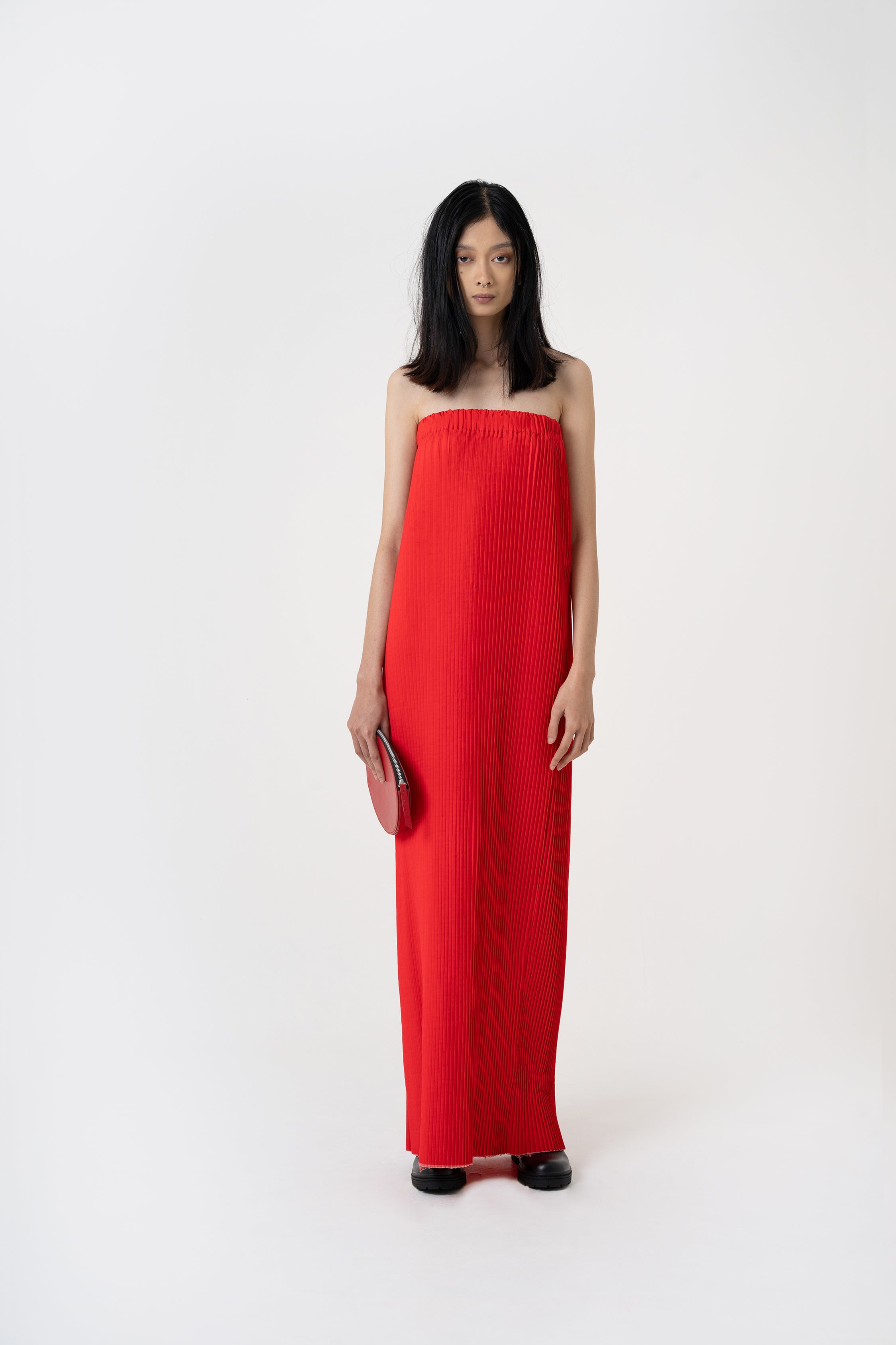 Rothko Dress Red