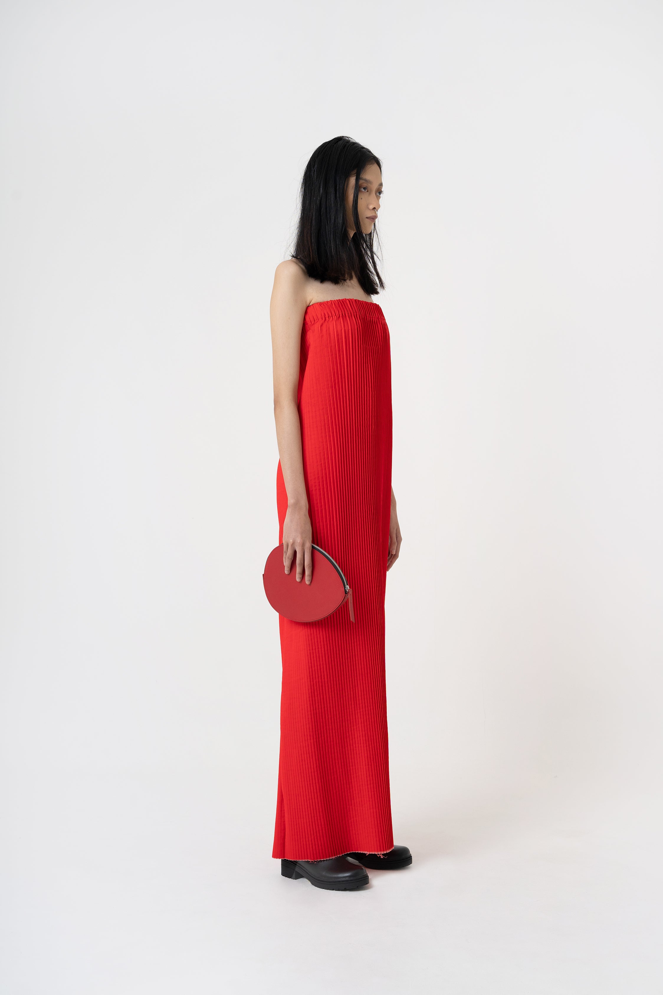 Rothko Dress Red