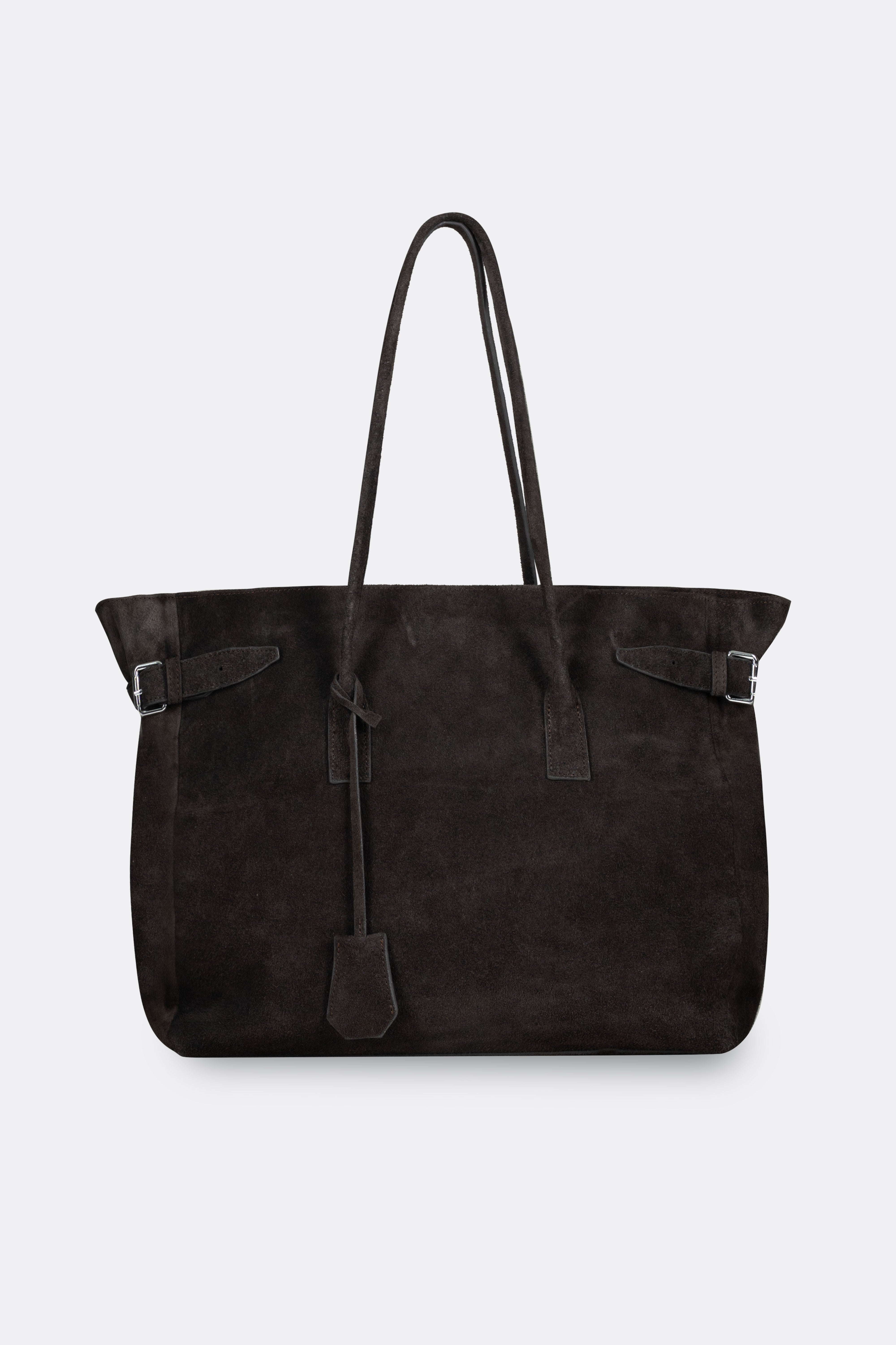 Rocco Bag Suede Dark Brown