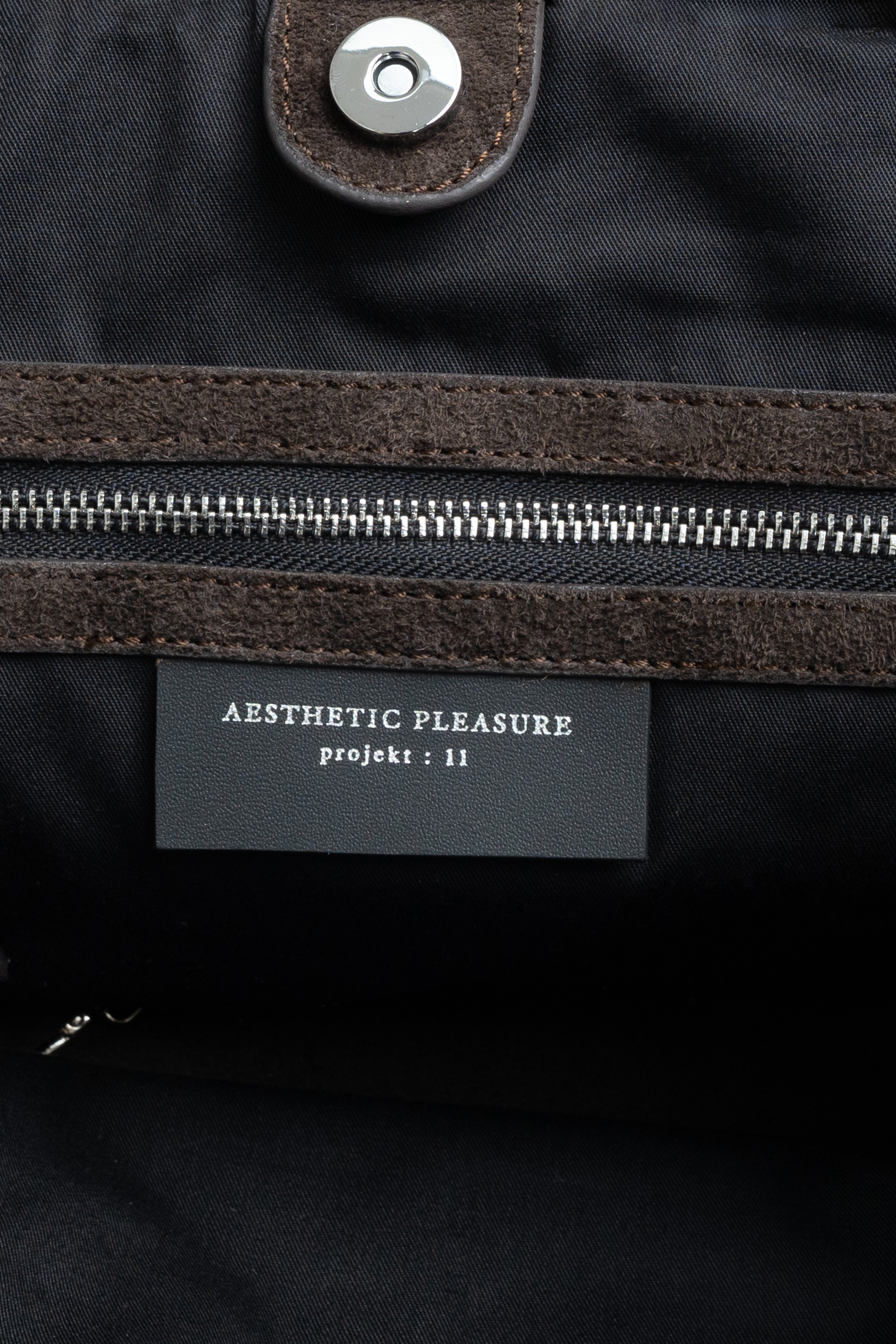 Rocco Bag Suede Dark Brown