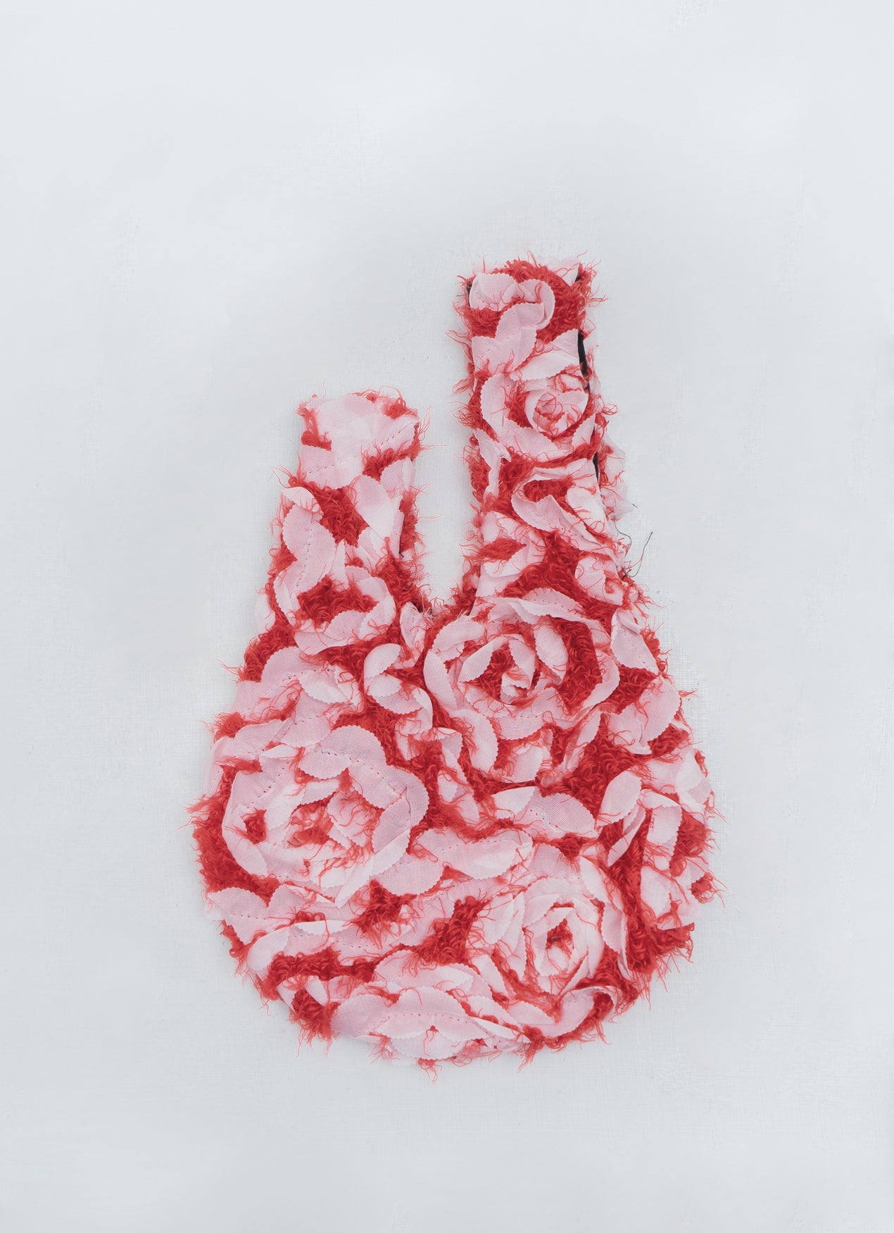 Rose Hand Bag Red