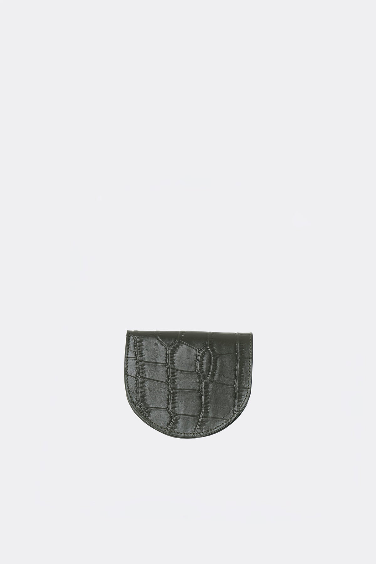 Sola Sling Card Wallet Alligator Olive