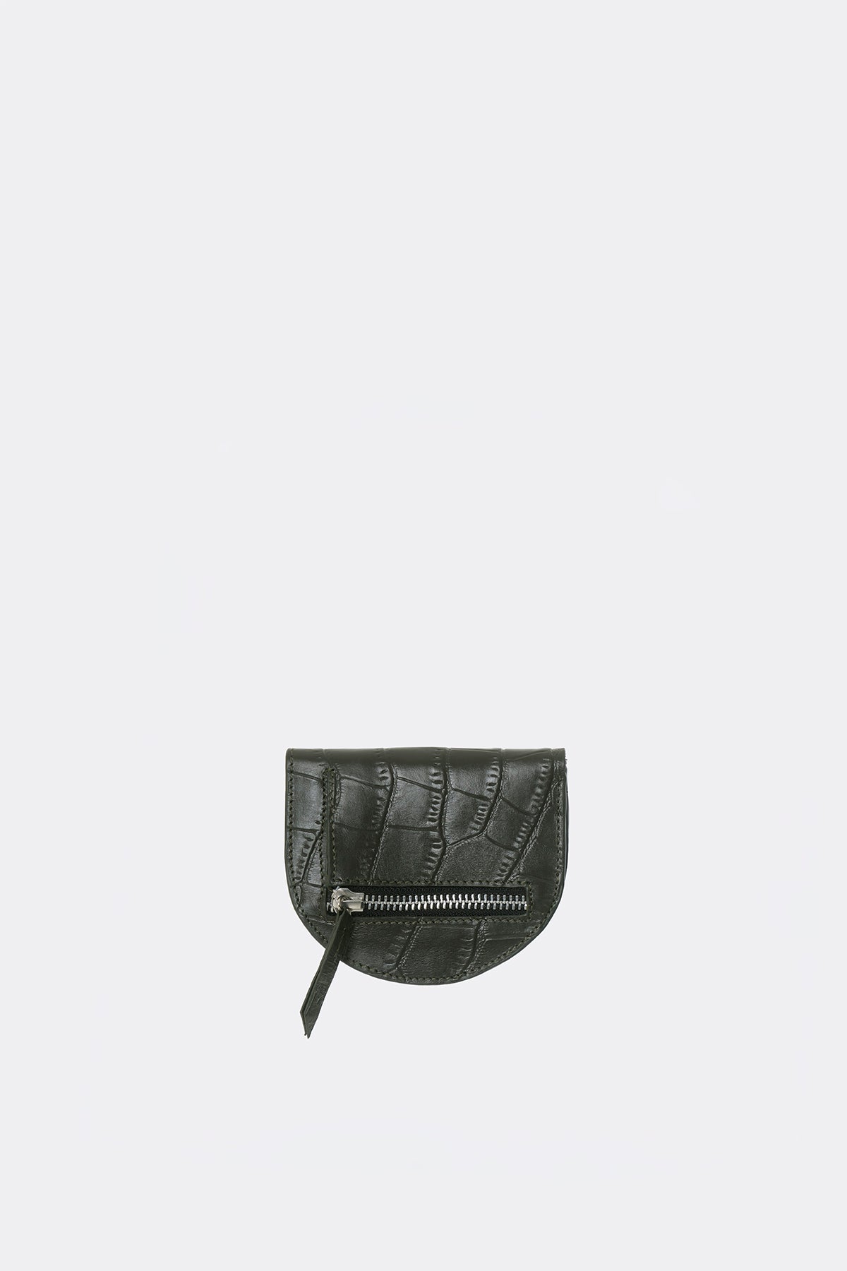 Sola Sling Card Wallet Alligator Olive