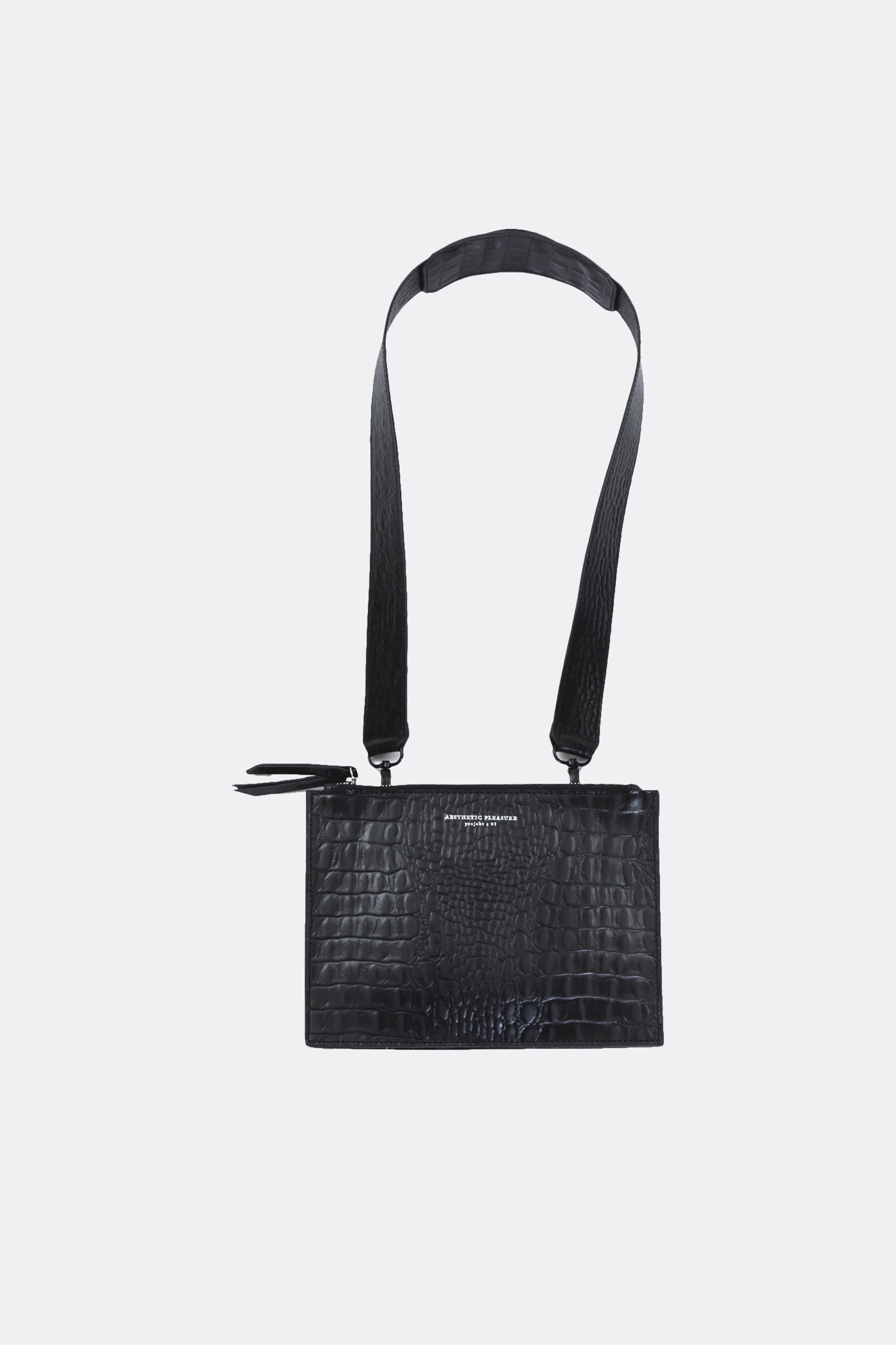 Still Bag Croc Black