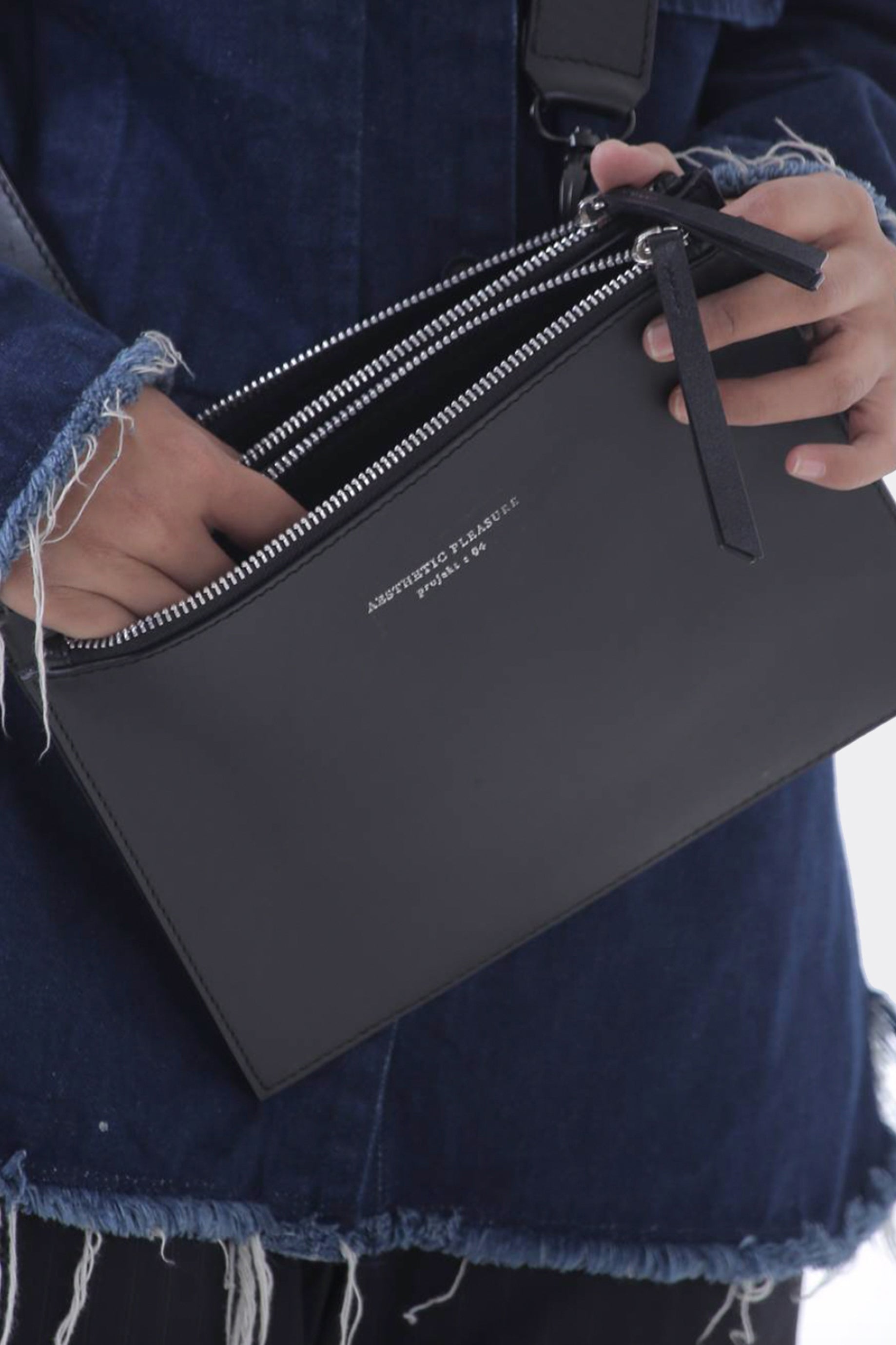 Still Bag Nappa Black