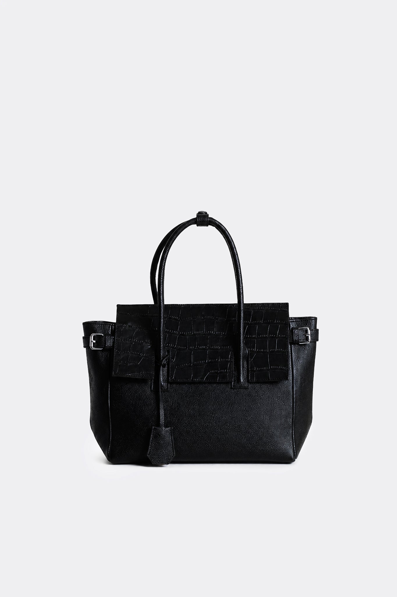 Slits Flap Essens Medium Alligator Black