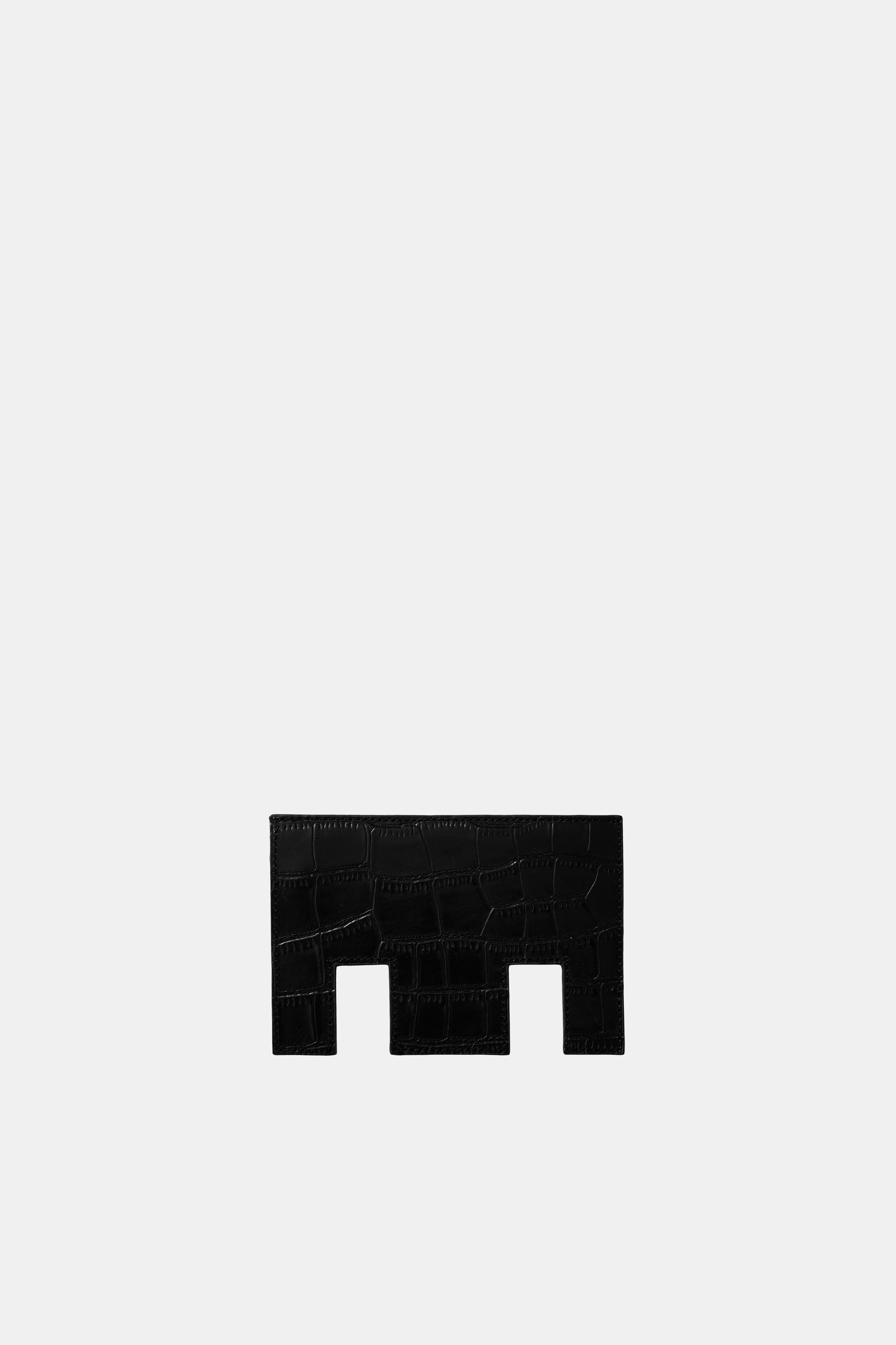 Slits Flap Essens Mini Alligator Black