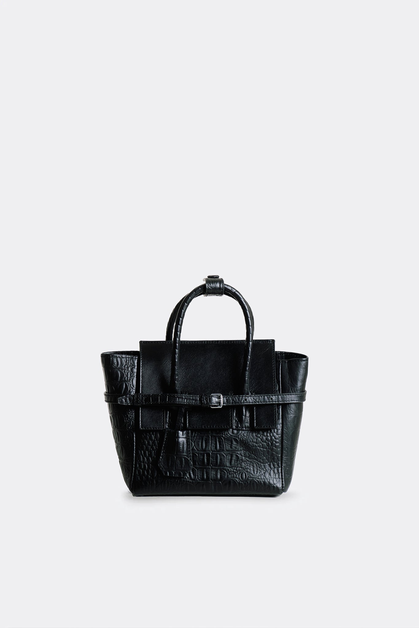 Slits Flap Essens Mini Nappa Black