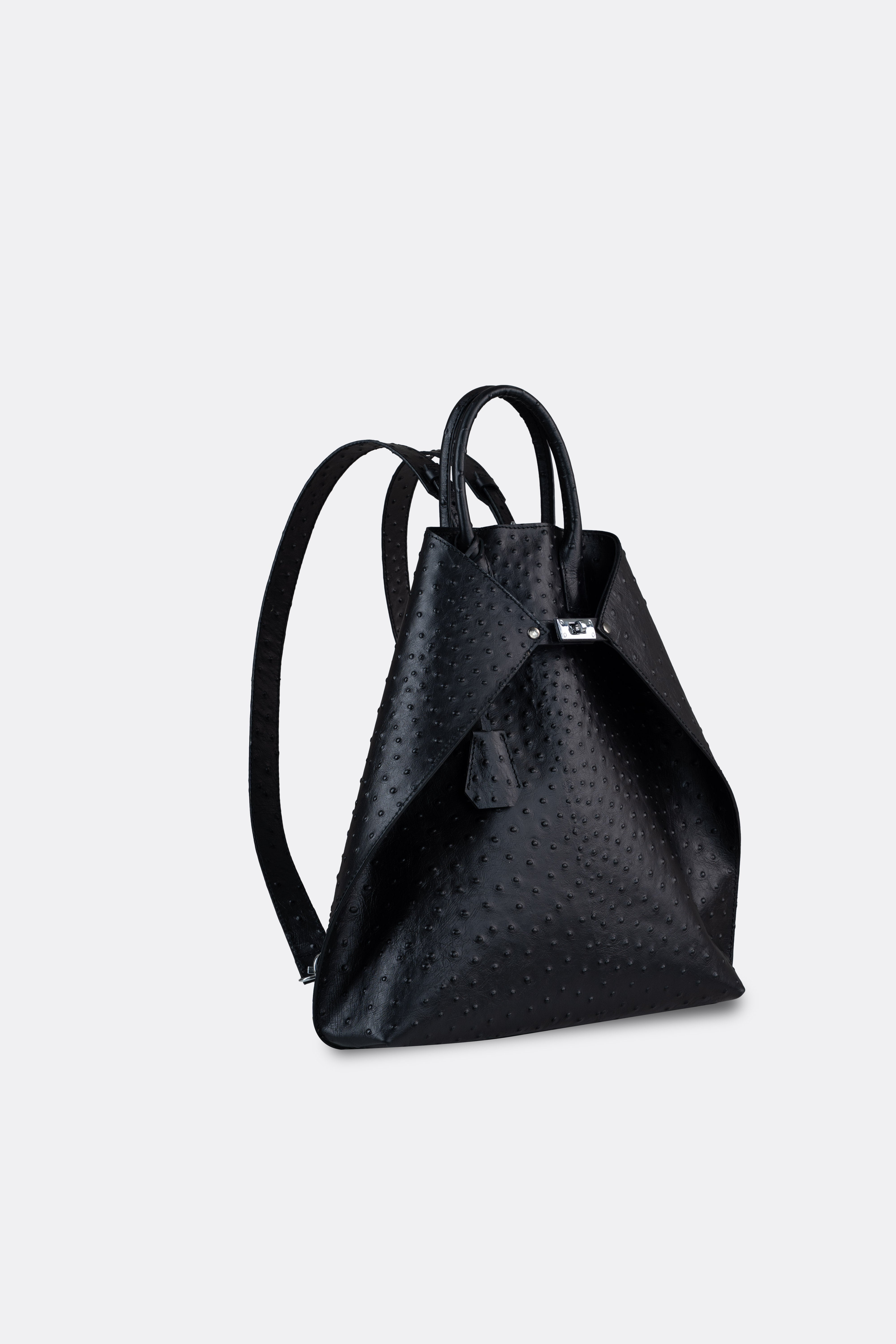Closer Backpack Ostrich Black