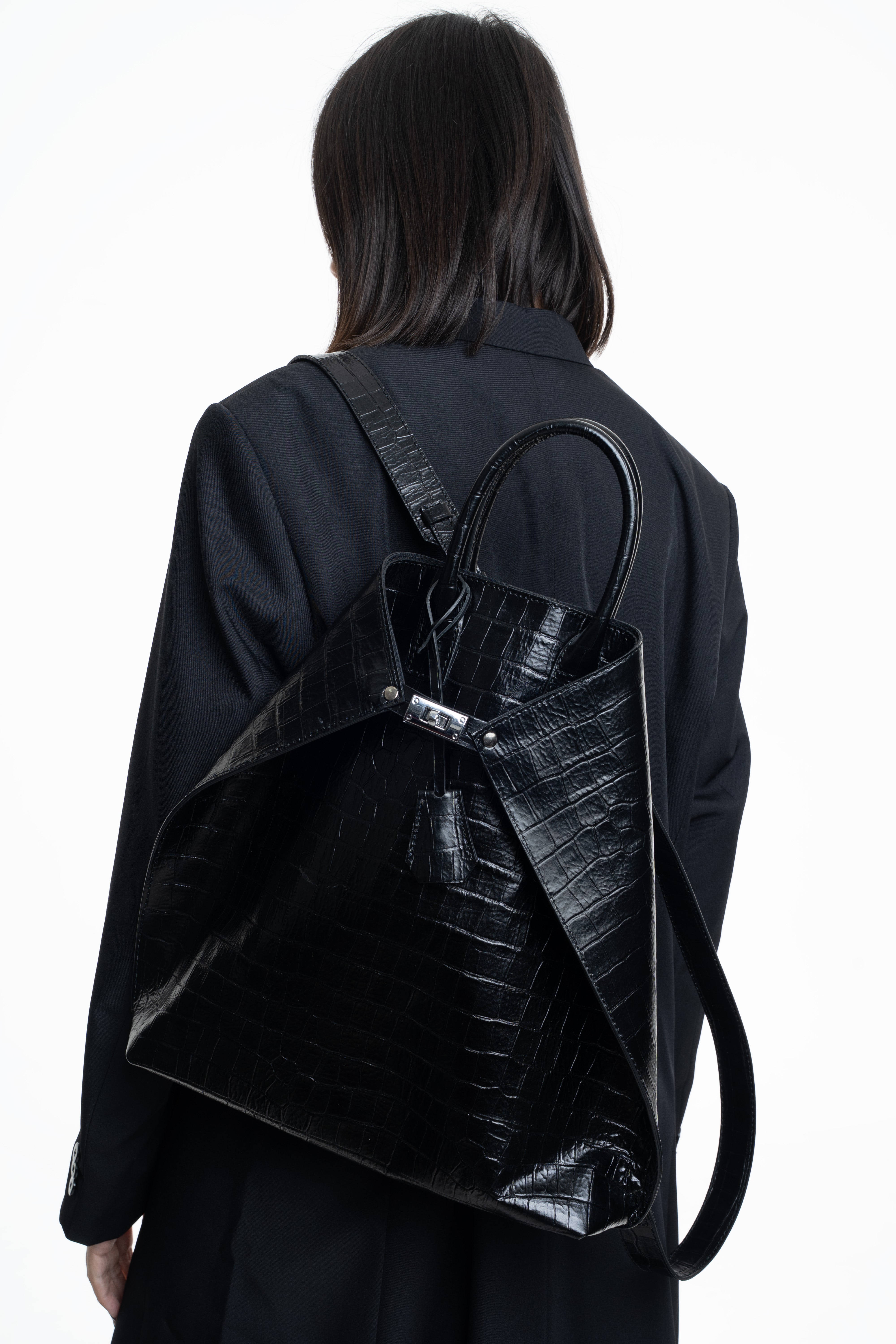 Closer Backpack Alligator Black