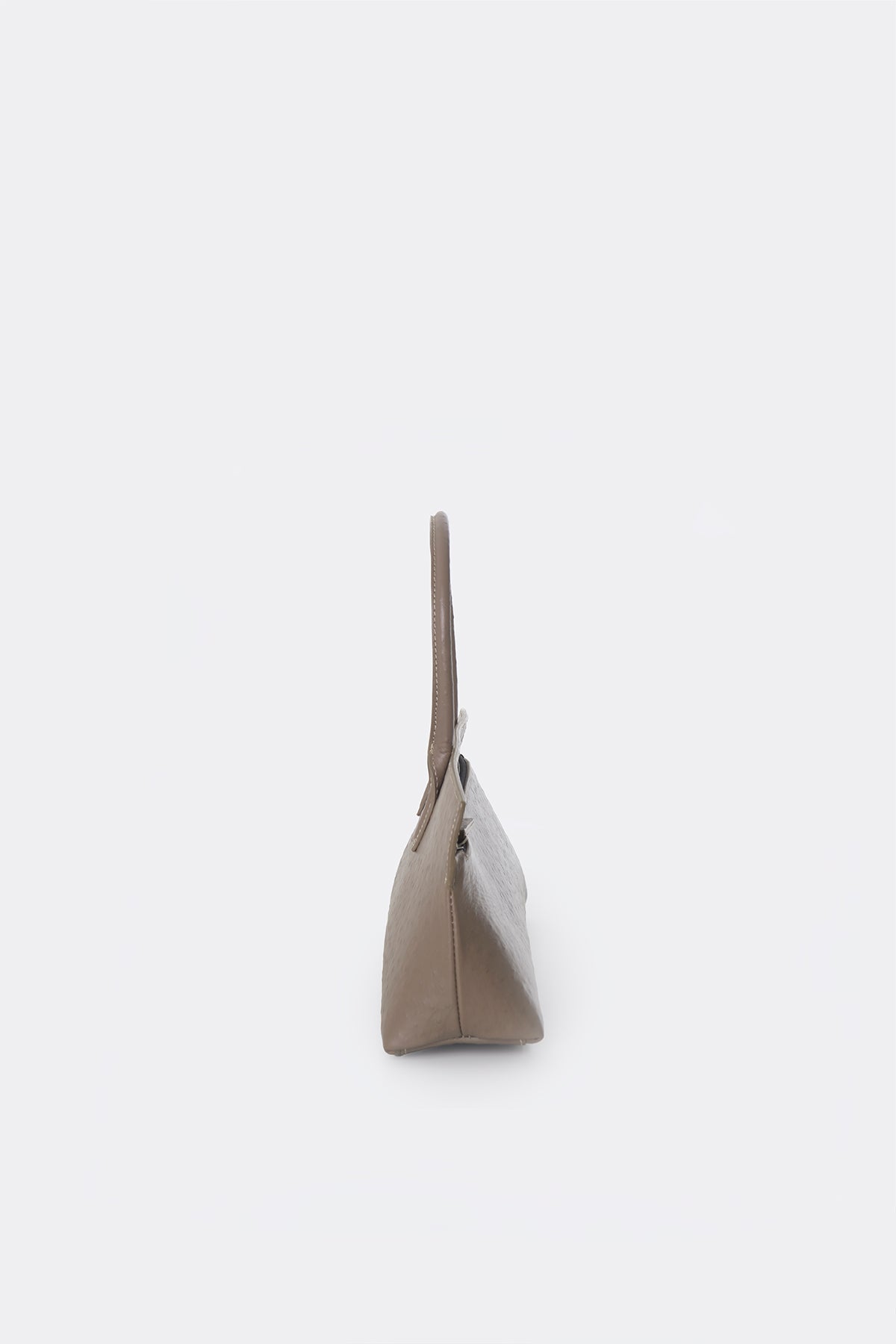 Ace Baguette Bag Ostrich Taupe