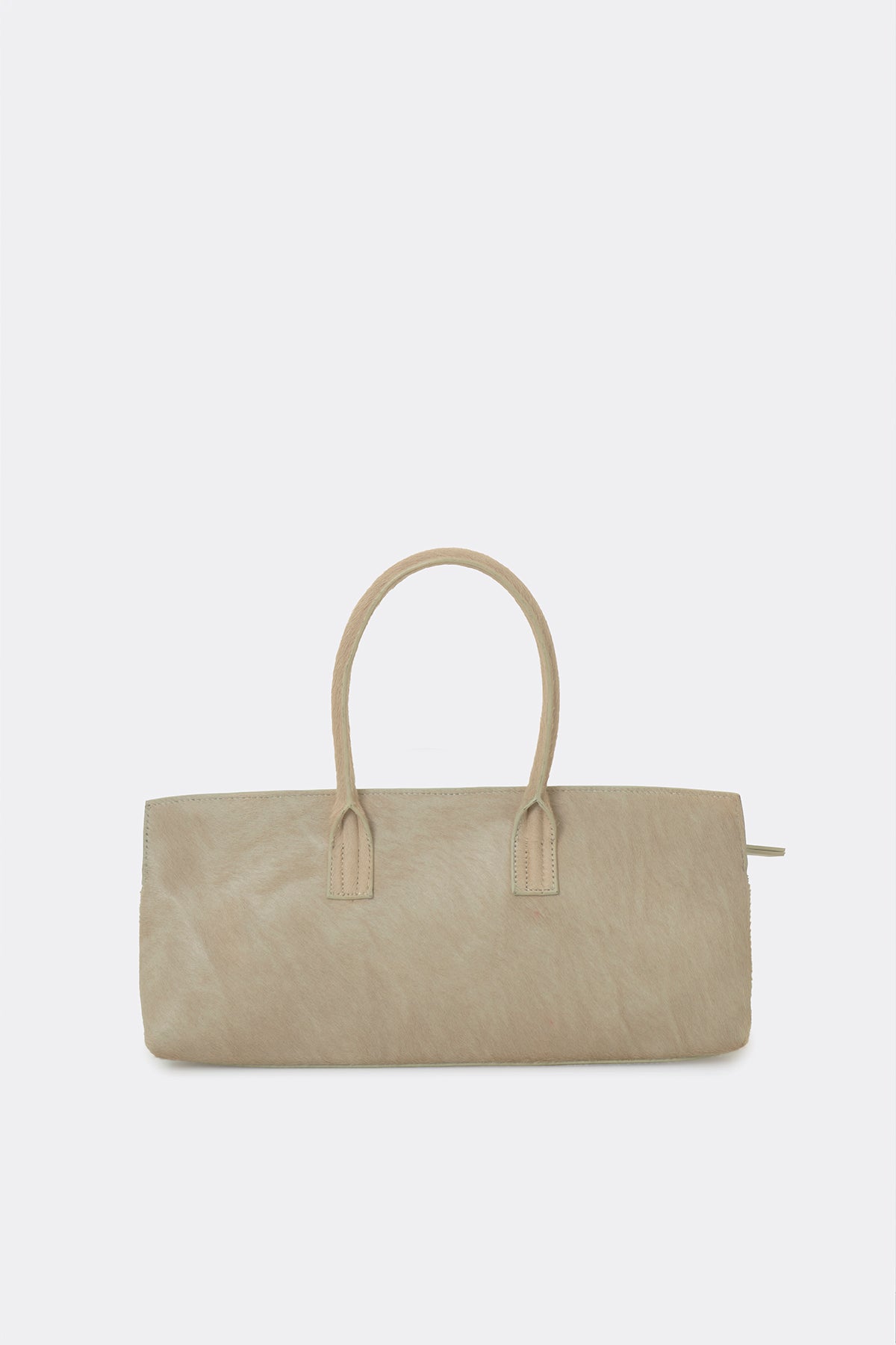 Ace Baguette Bag Pony Hair Beige