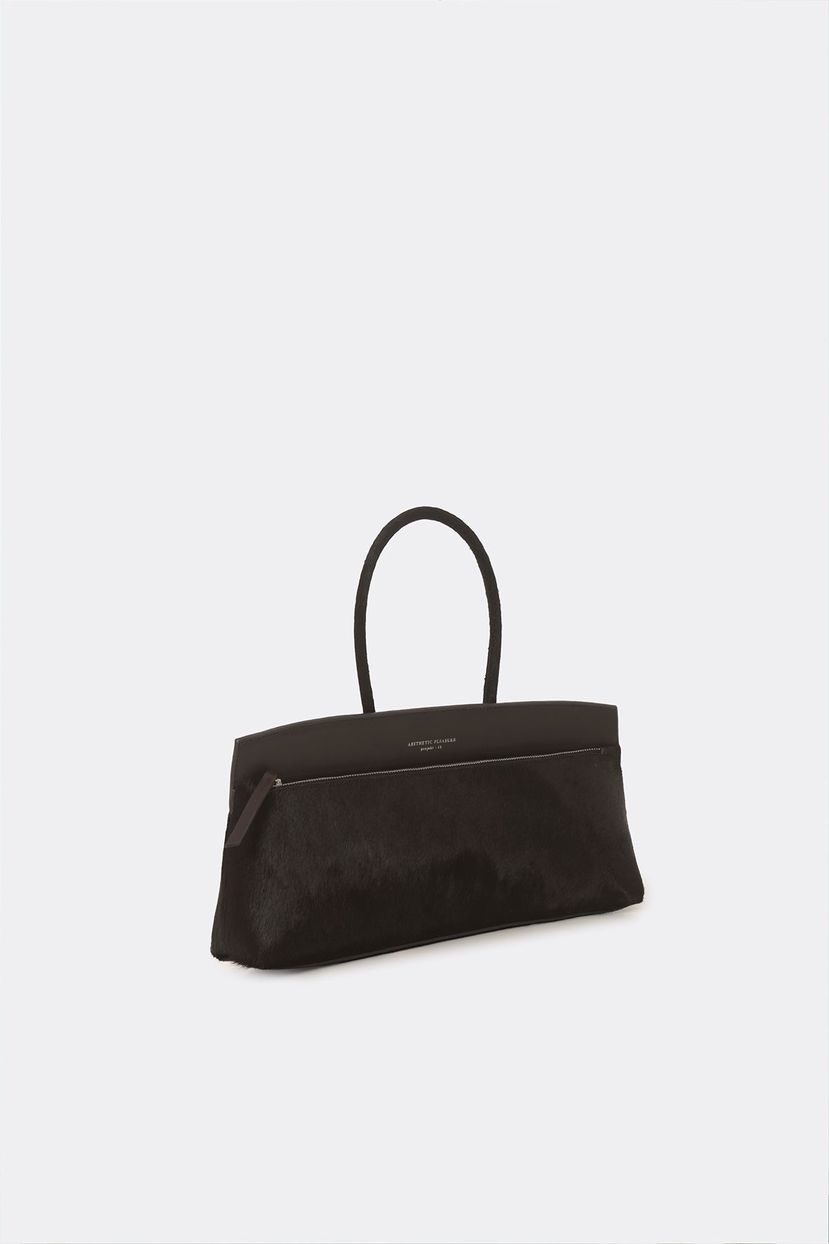 Ace Baguette Bag Pony Hair Dark Brown
