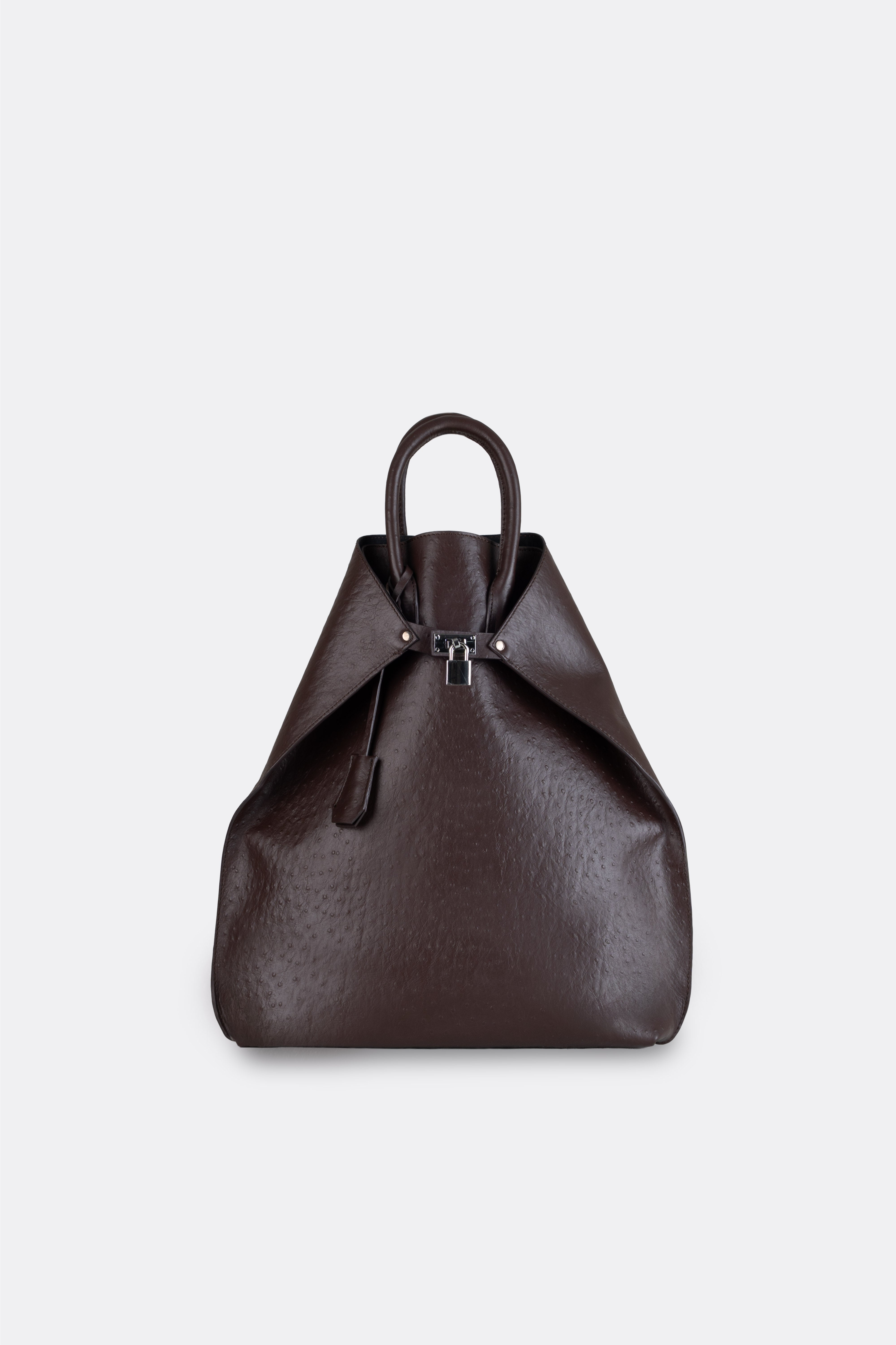 Closer Backpack Ostrich Brown
