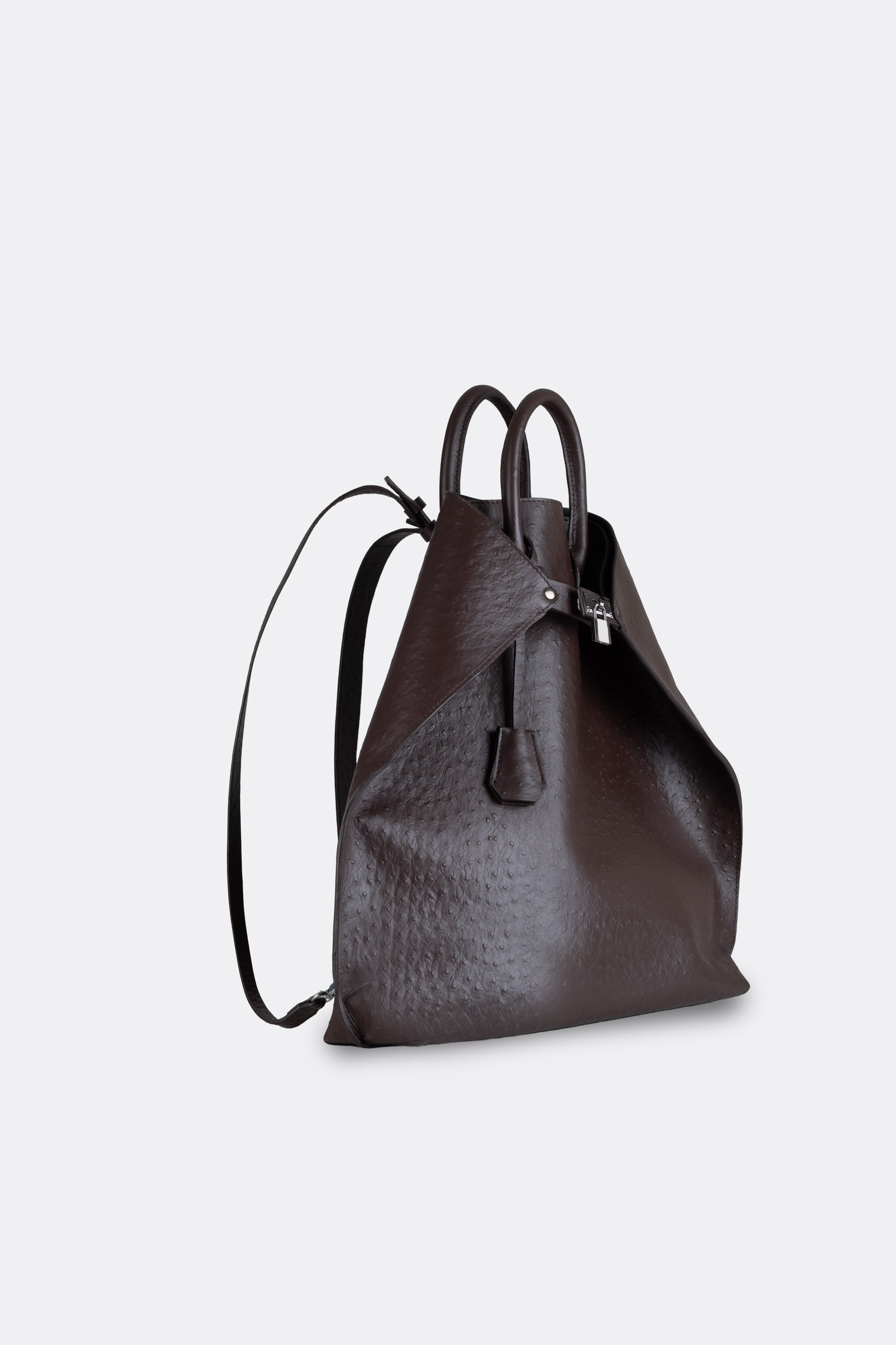 Closer Backpack Ostrich Brown