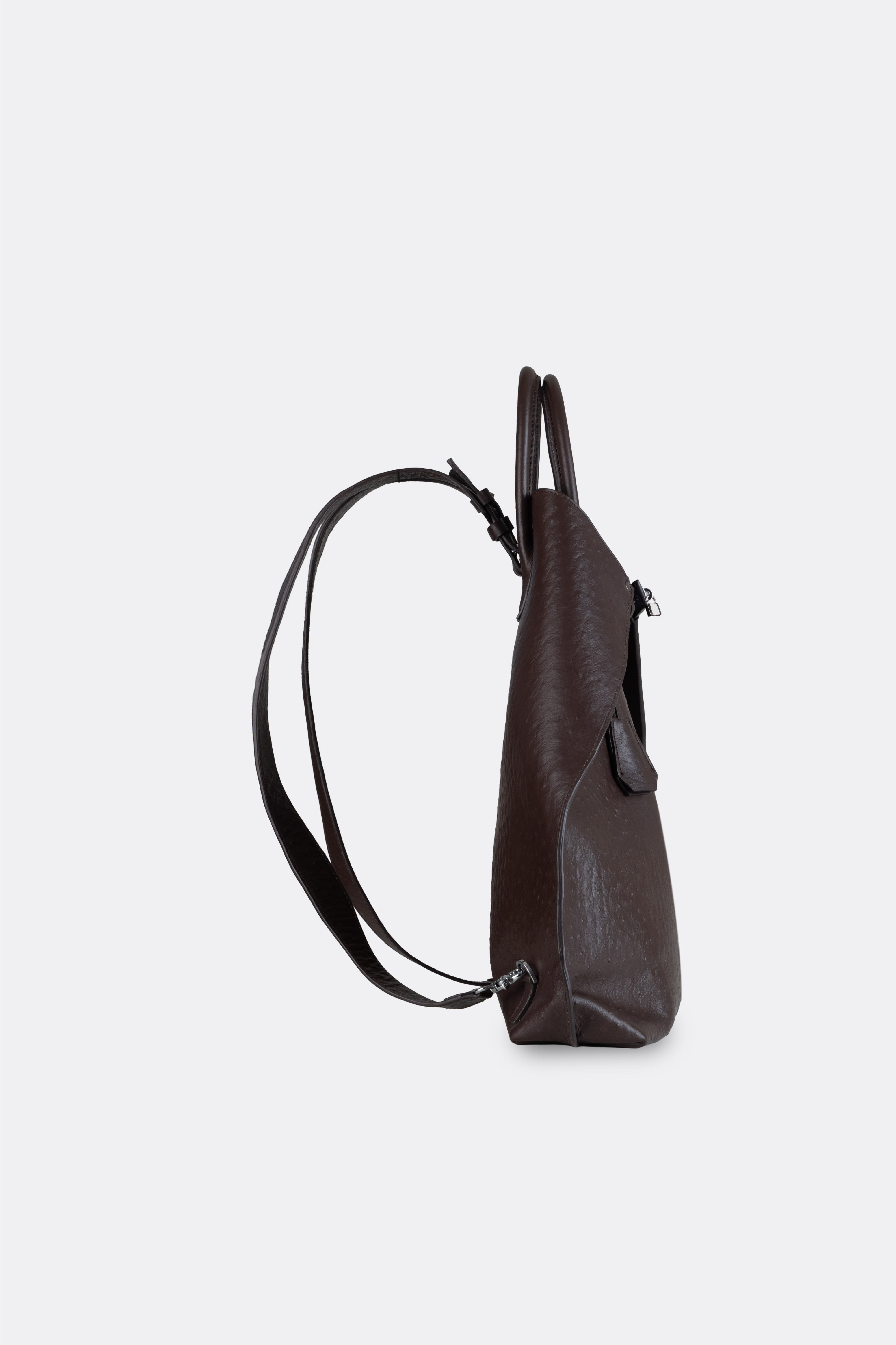 Closer Backpack Ostrich Brown