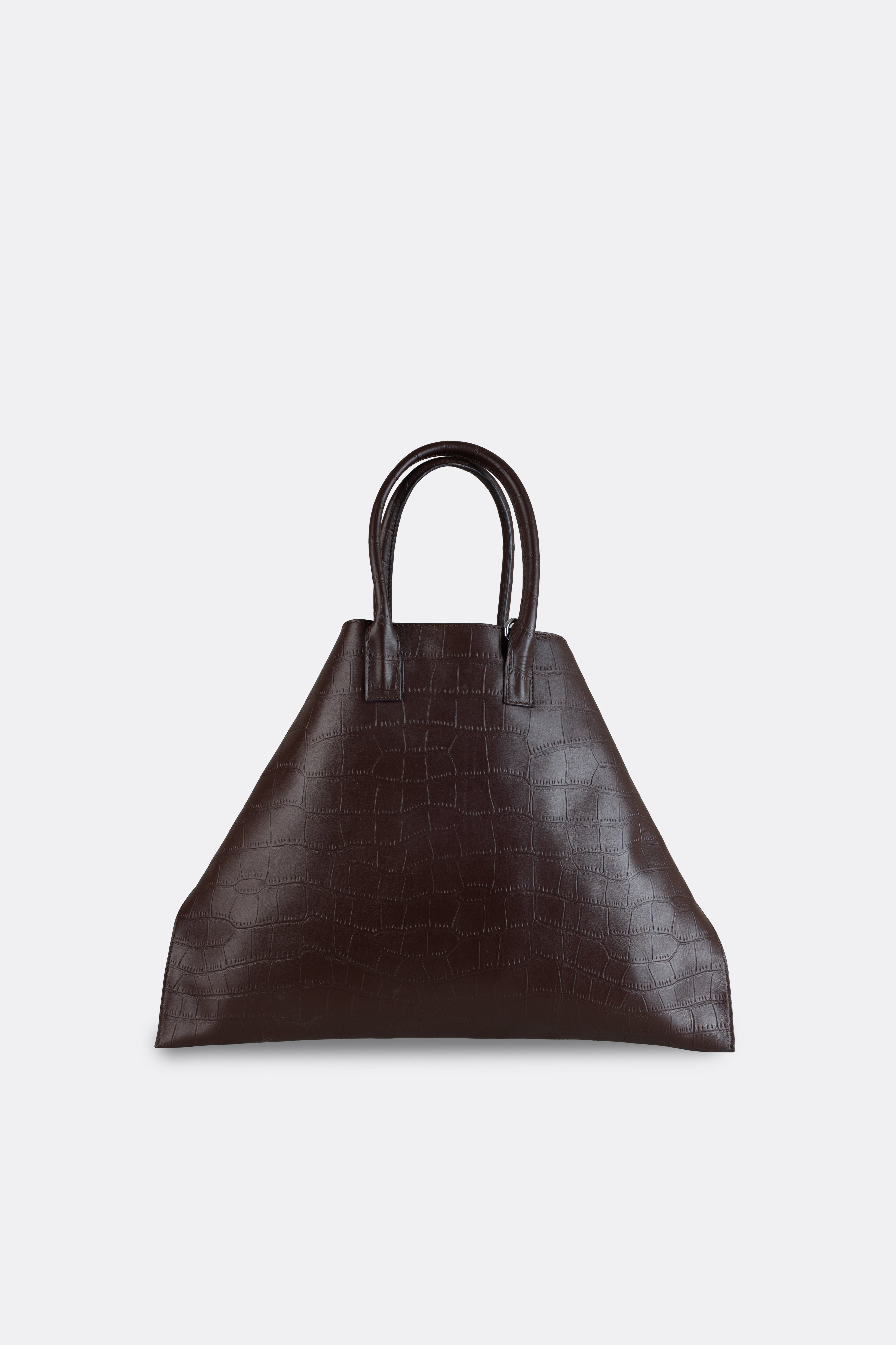 Closer Bag Alligator Brown
