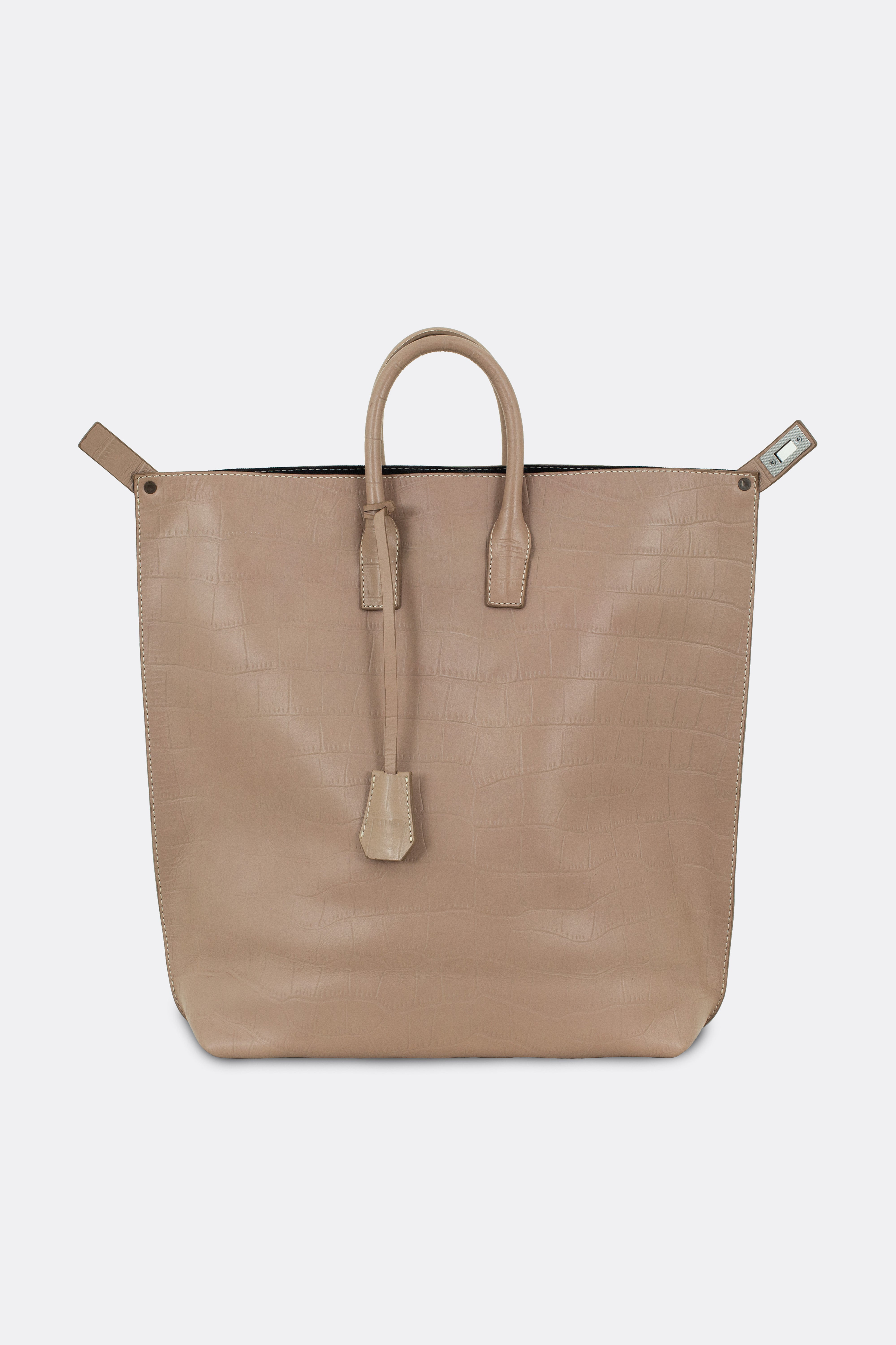 Closer Backpack Alligator Beige