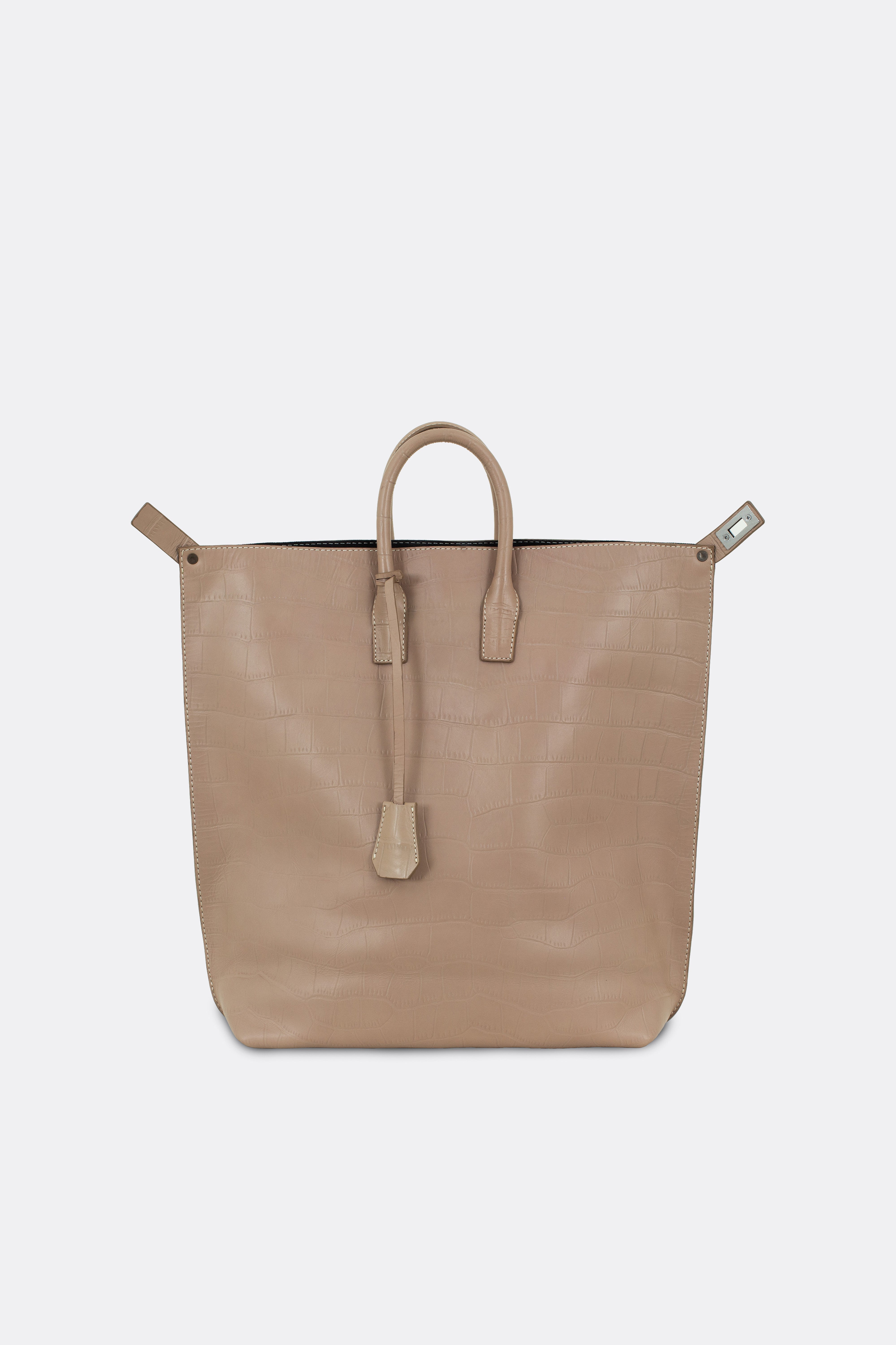 Closer Backpack Alligator Beige