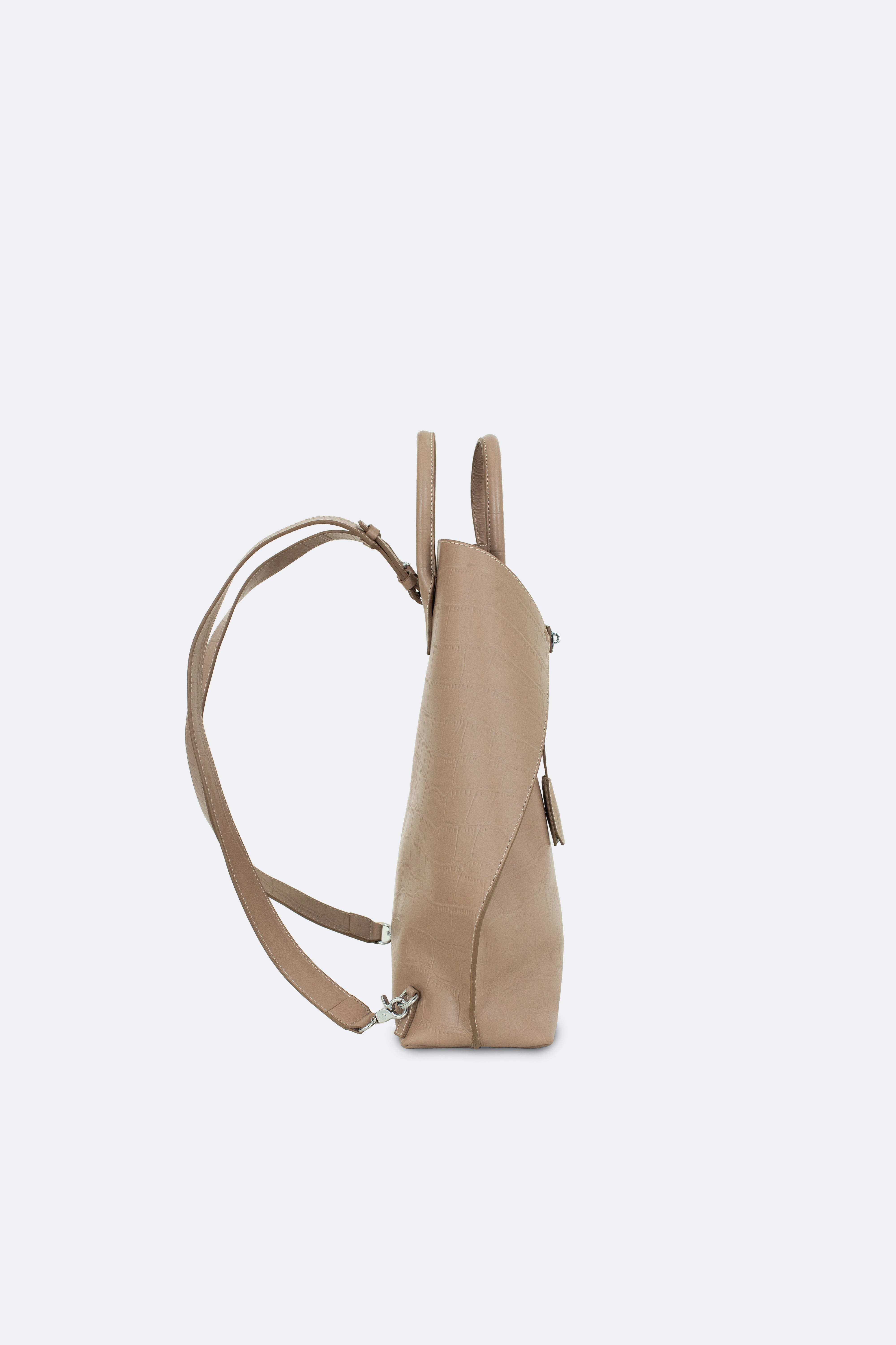 Closer Backpack Alligator Beige