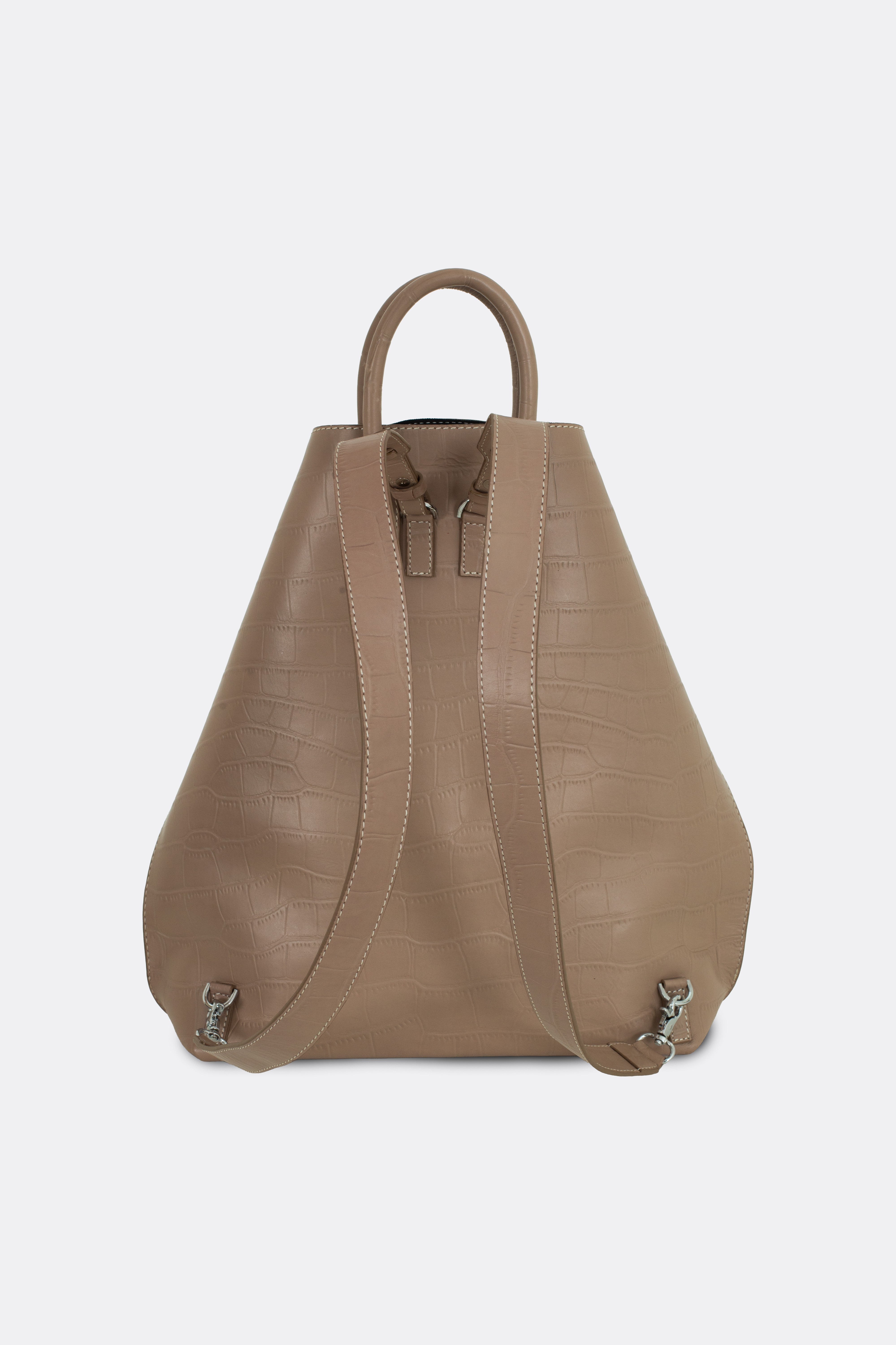 Closer Backpack Alligator Beige