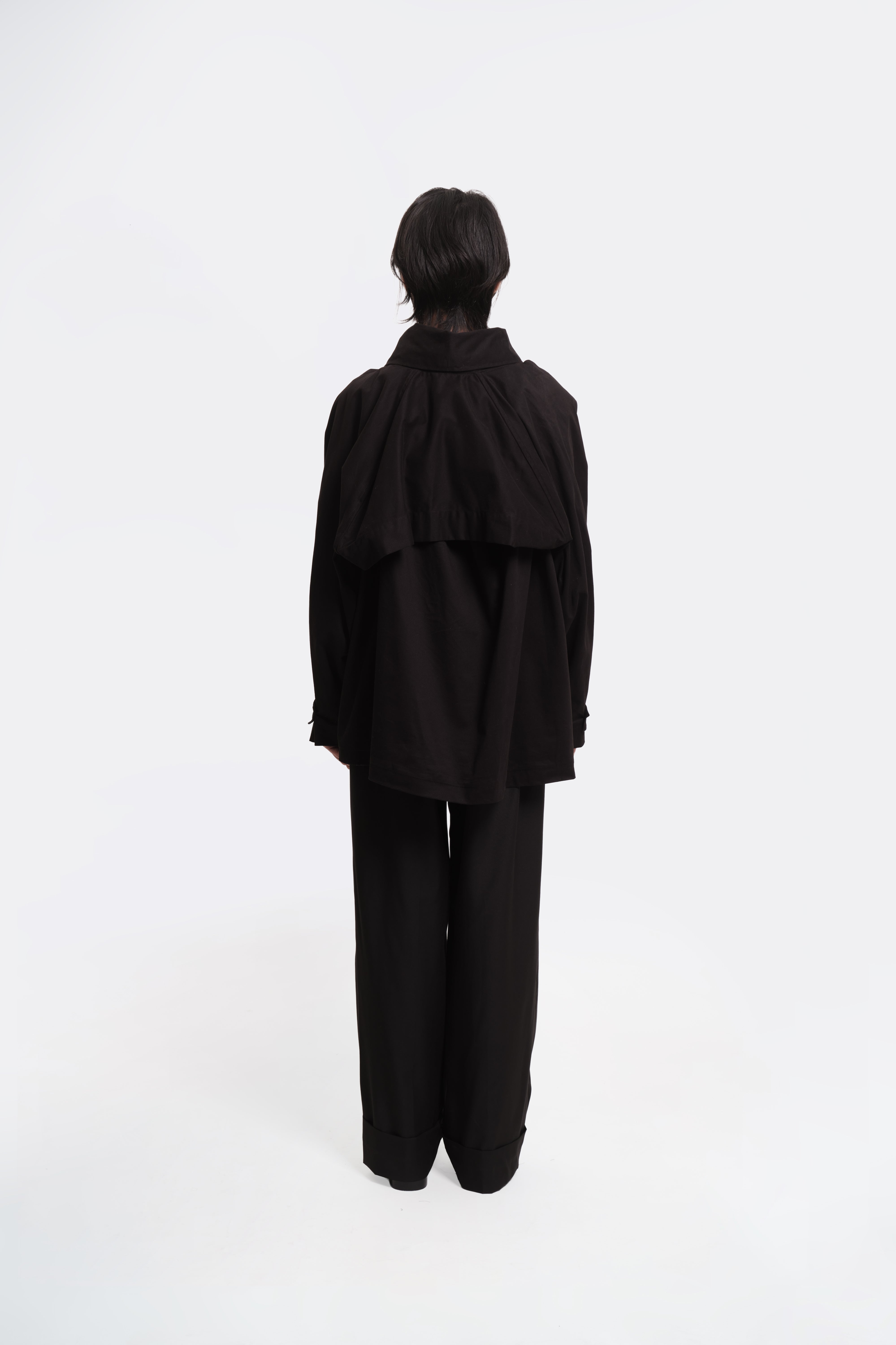 Division Crop Jacket Black