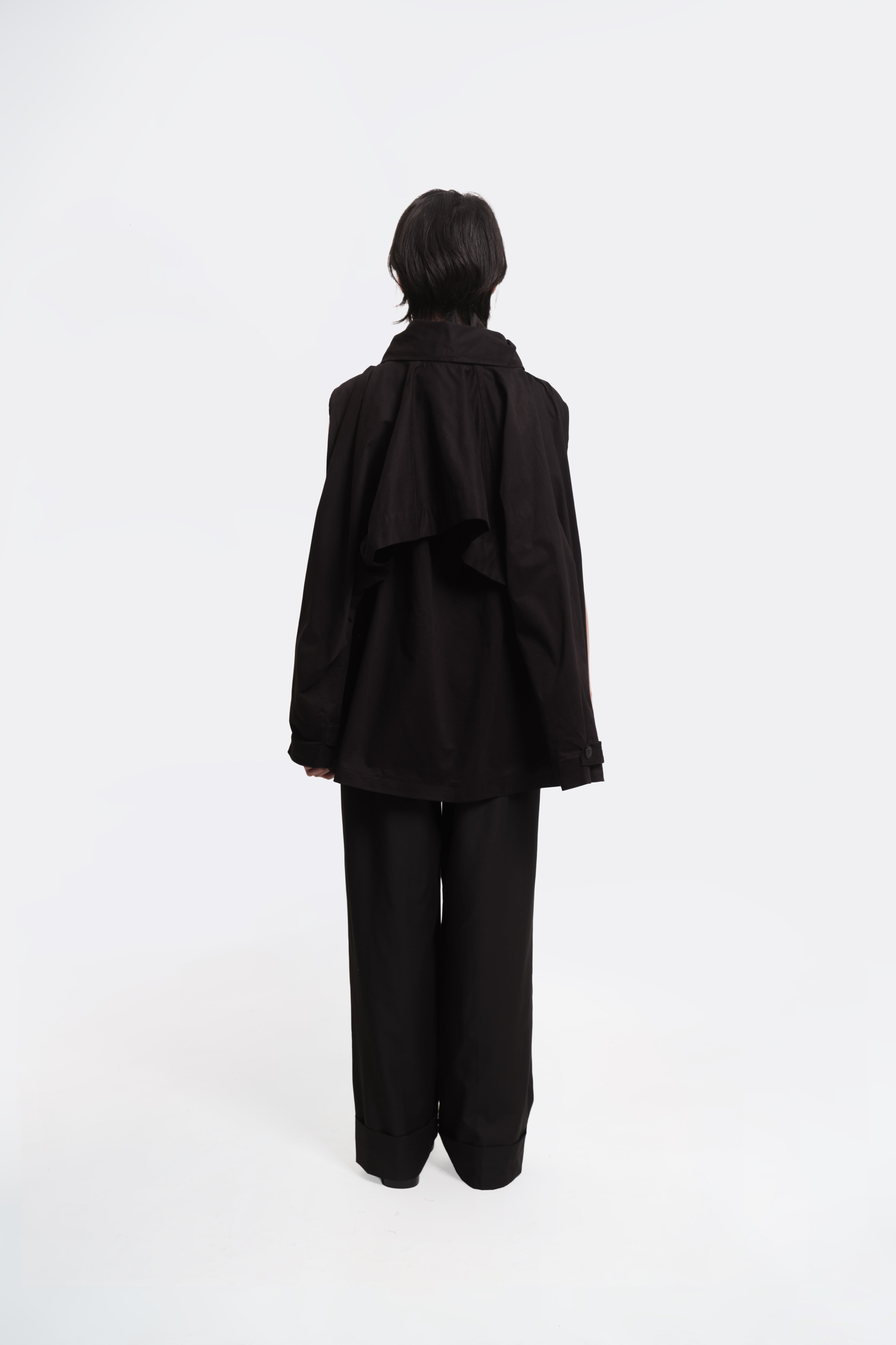 Division Crop Jacket Black