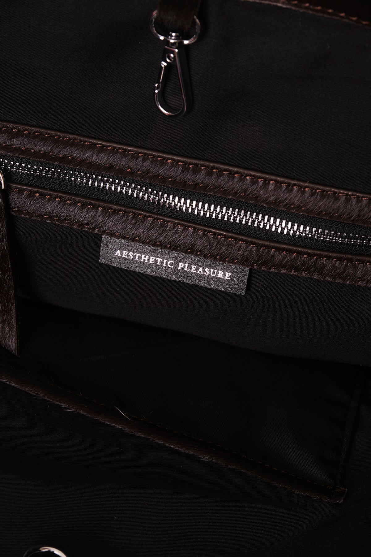 Essens Bag Pony Hair Dark Brown