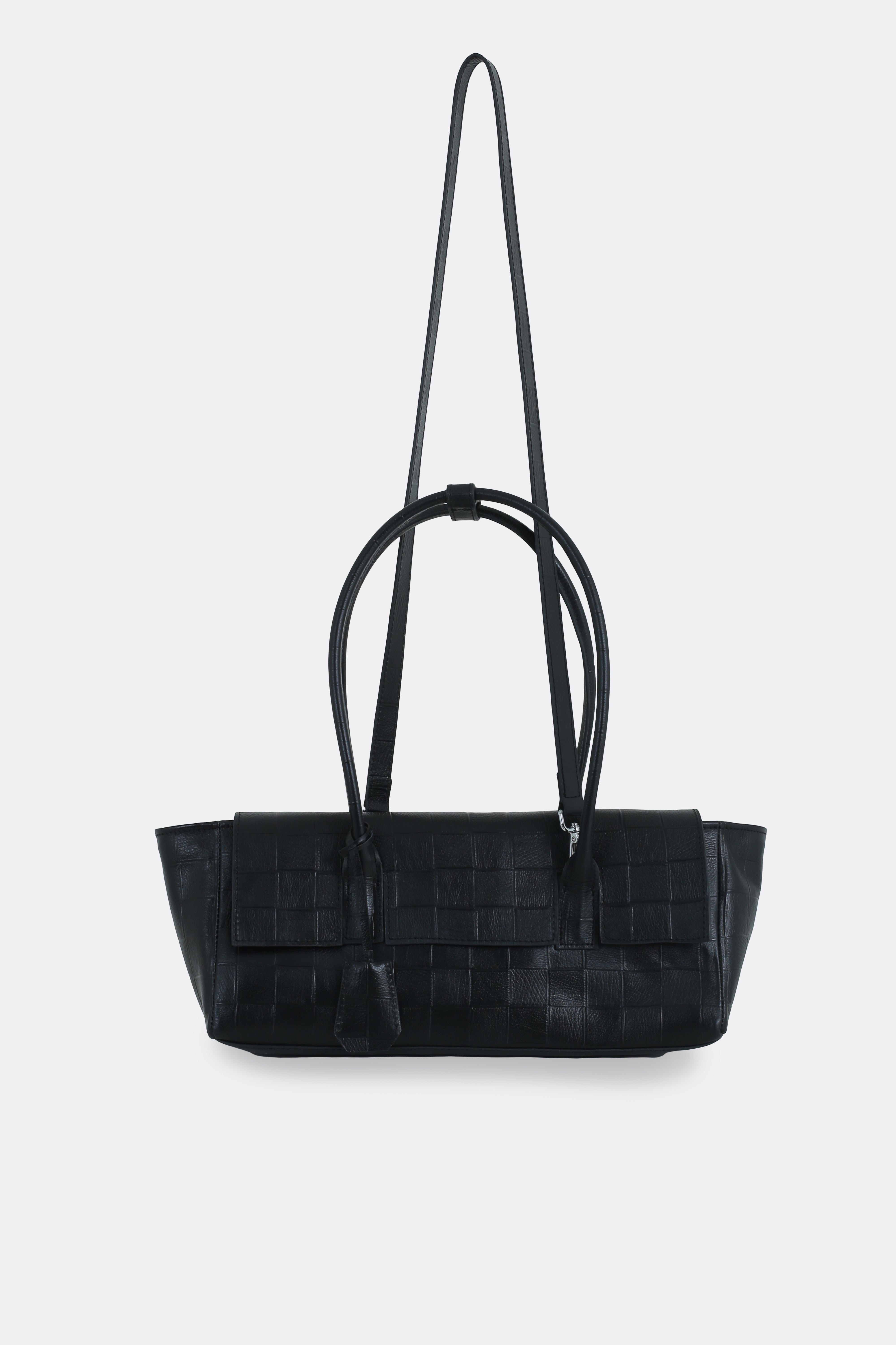 Essens Baguette Bag Check Black