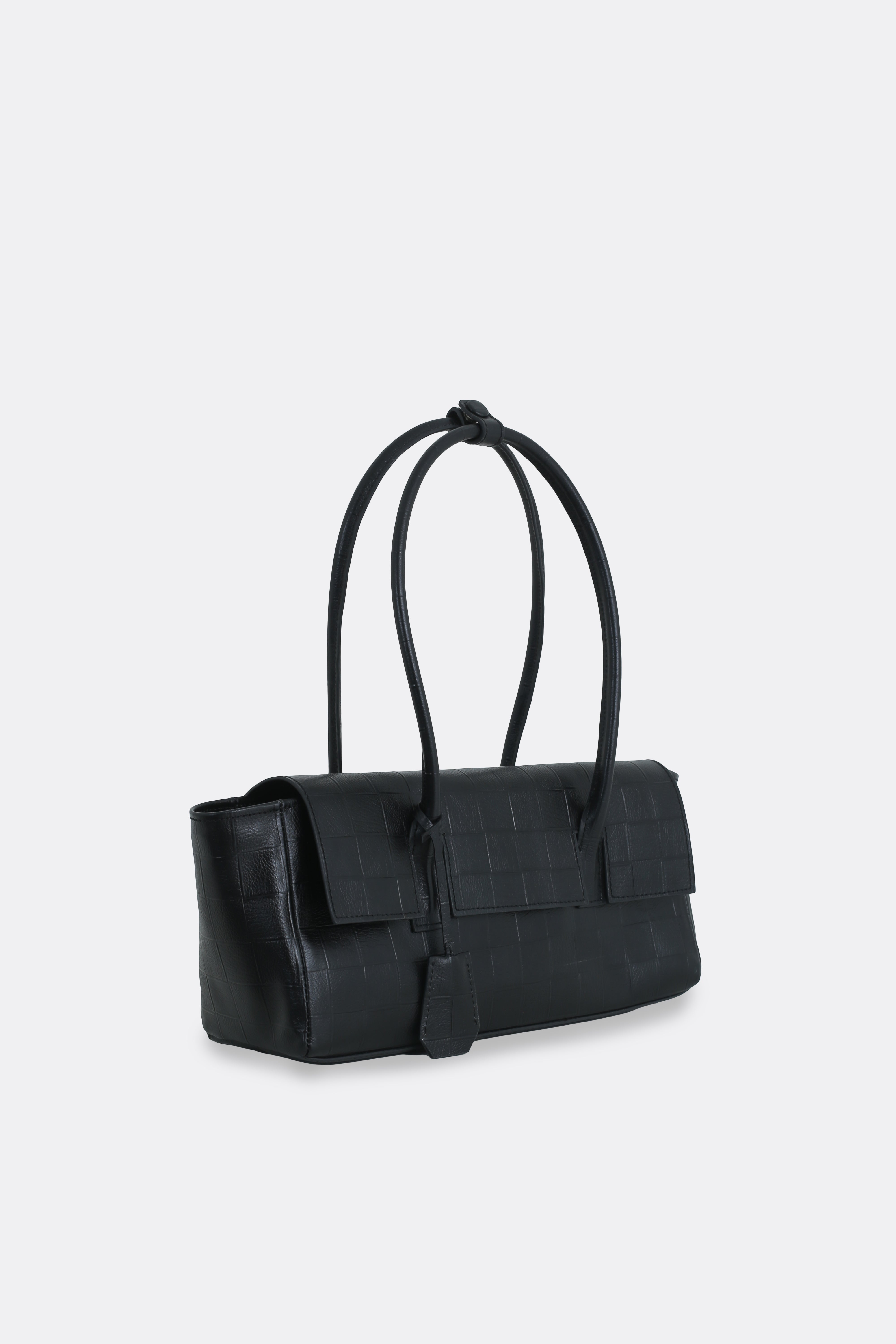 Essens Baguette Bag Check Black