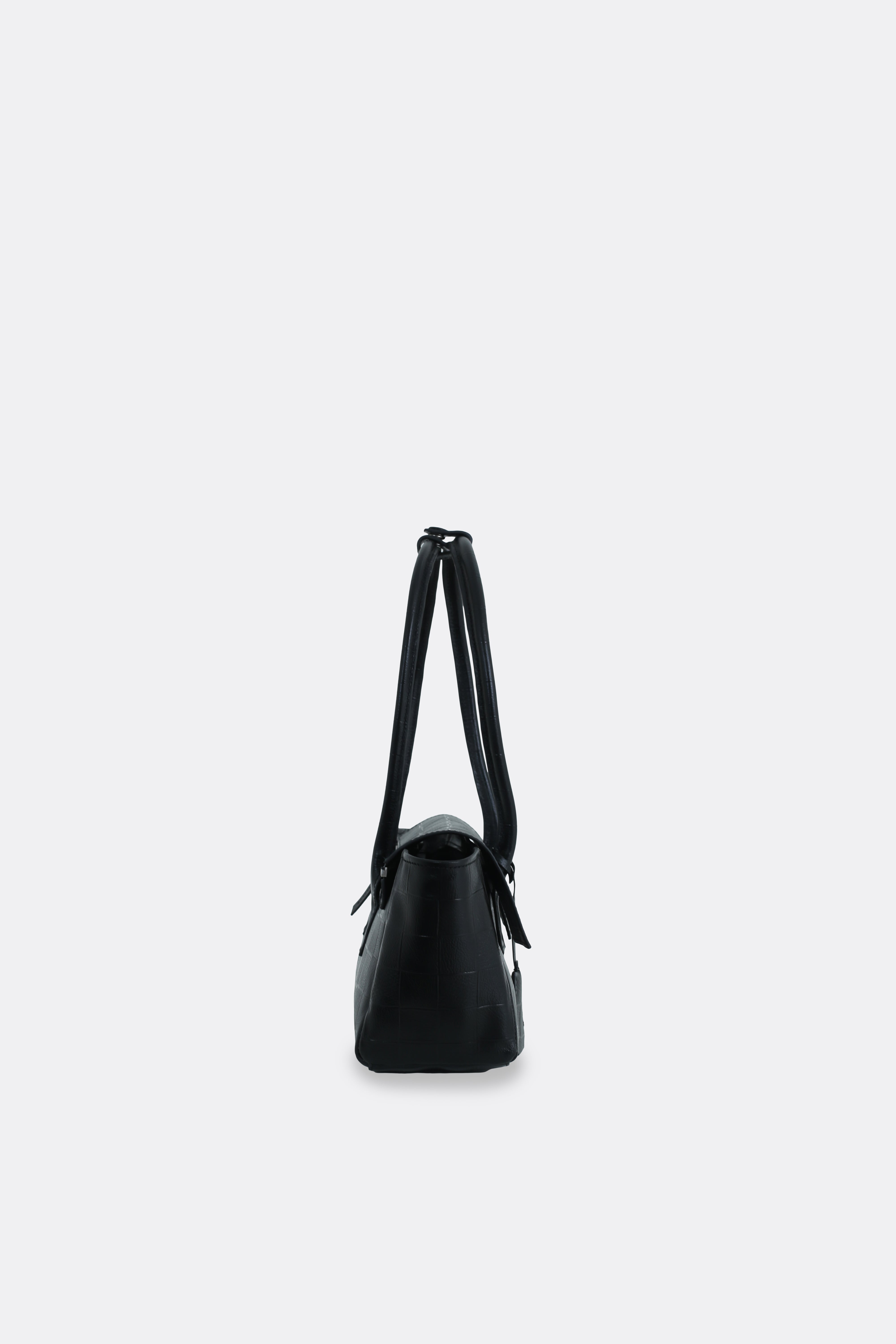 Essens Baguette Bag Check Black