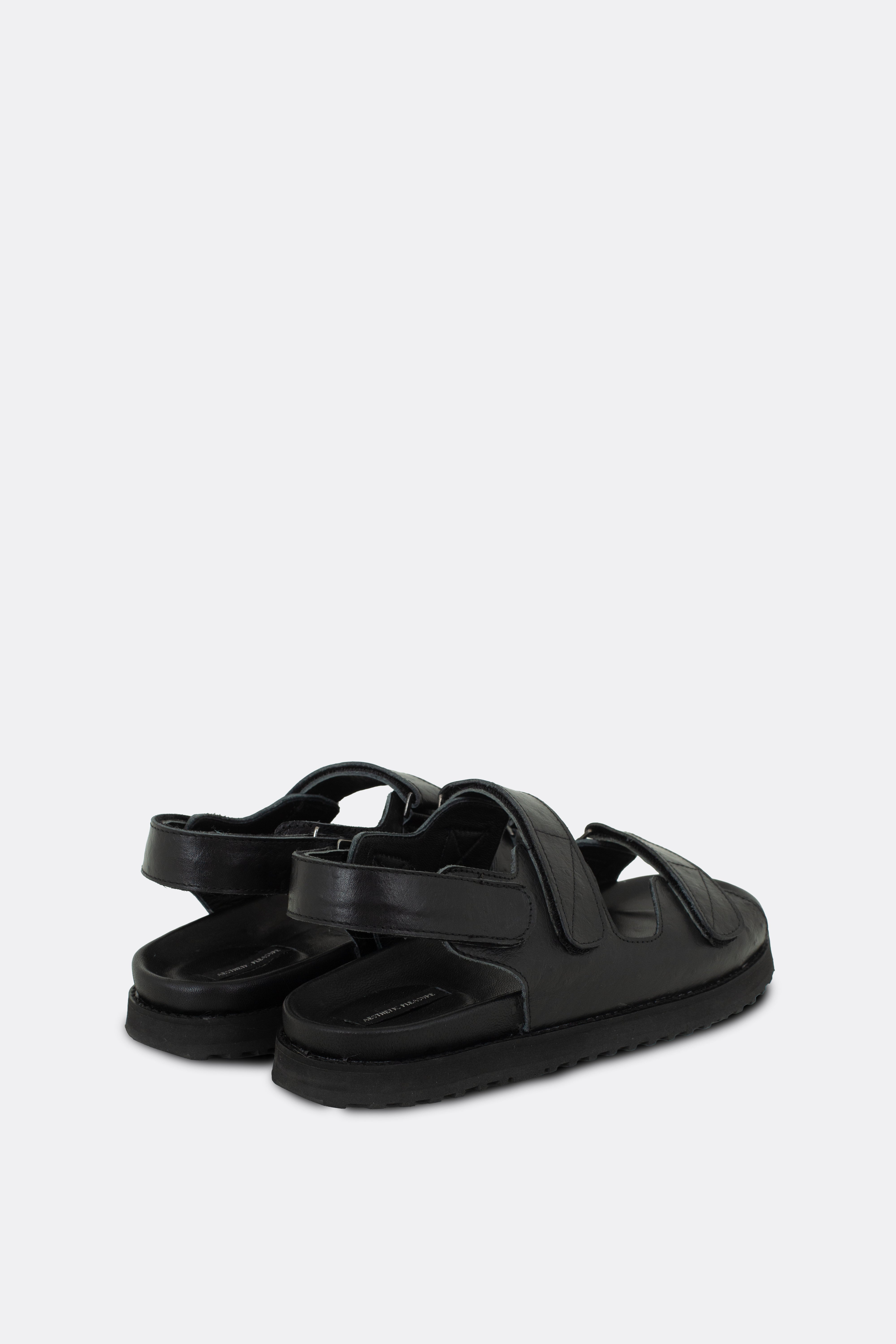 Gabi Sandal Ostrich Black