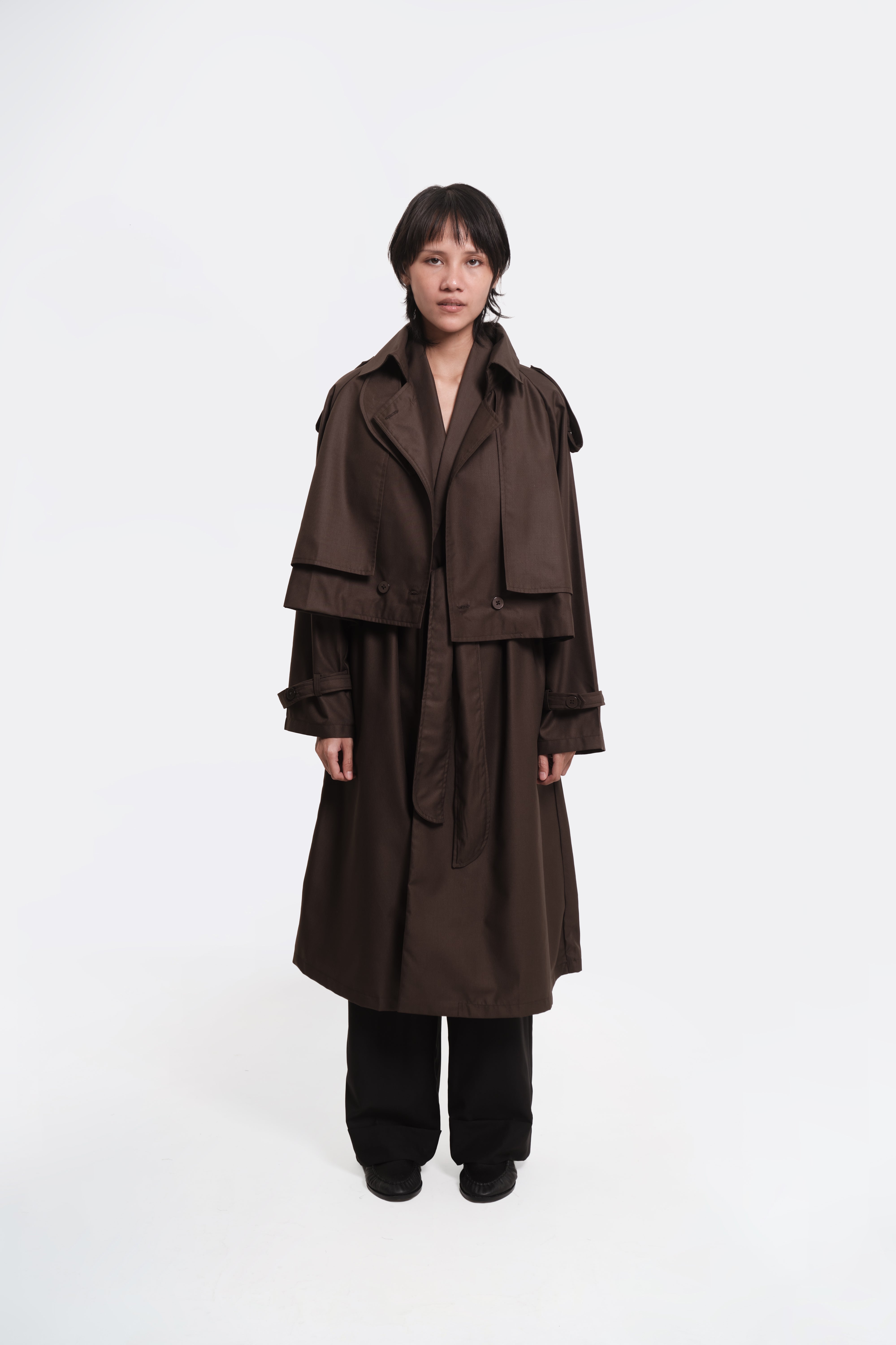 Joy Coat Set Brown