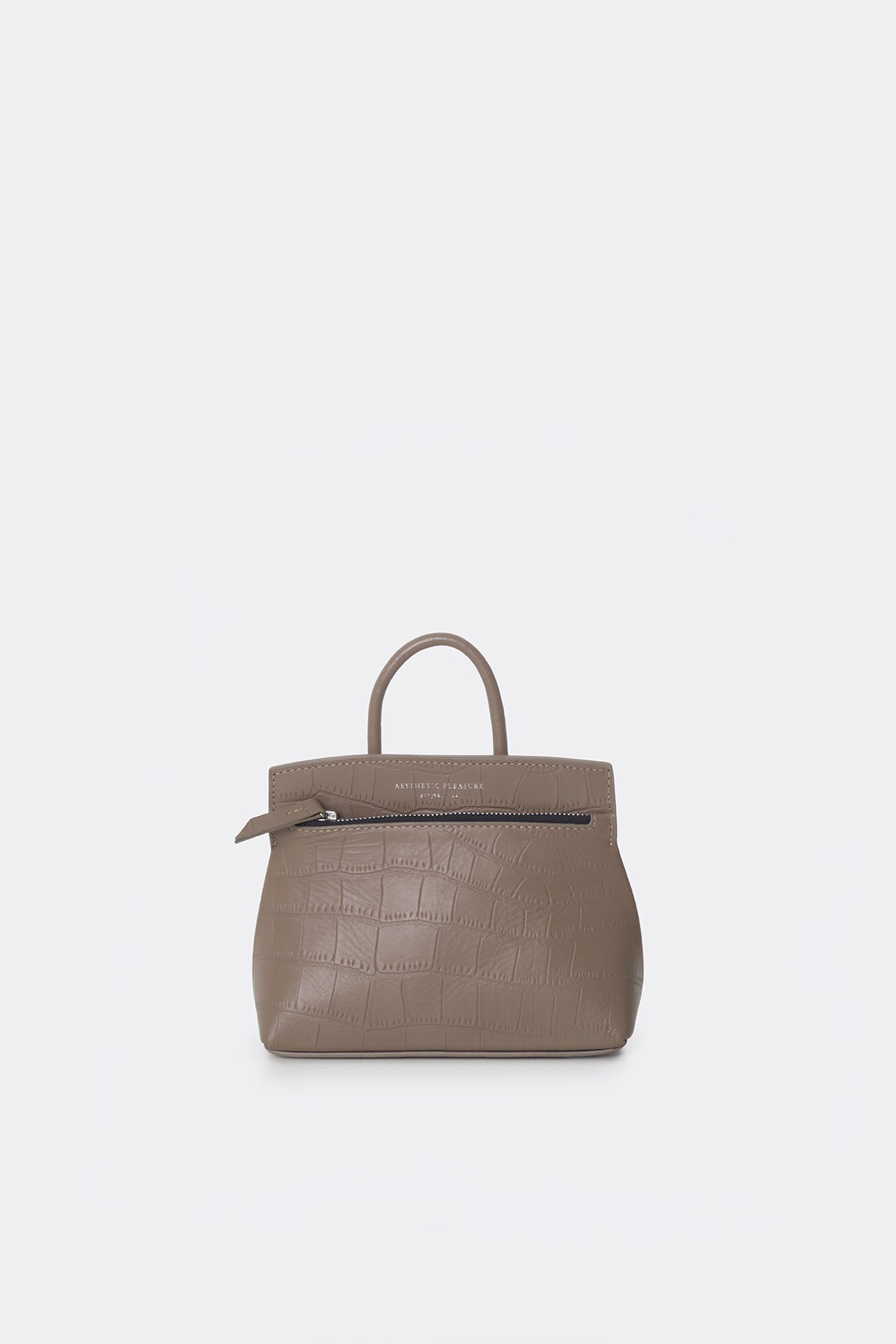 Mini Ace Bag Alligator Taupe