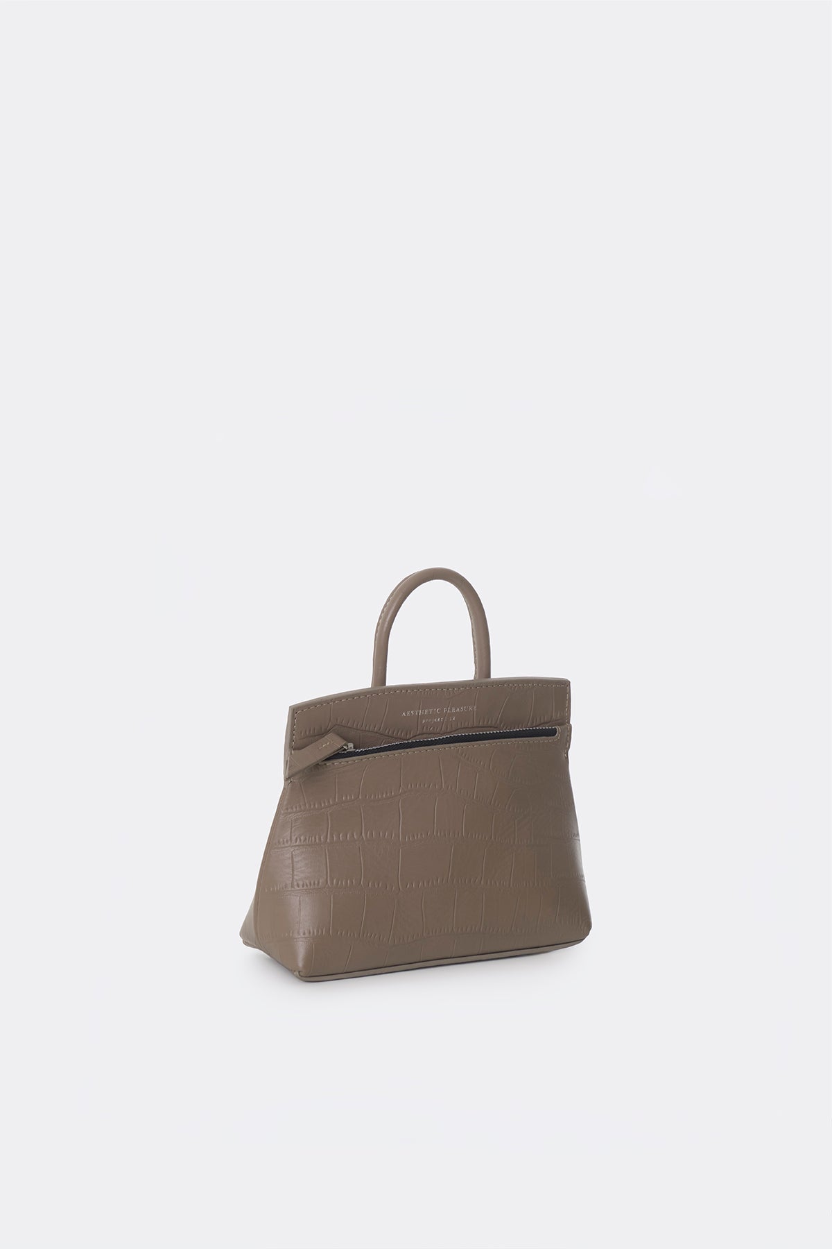 Mini Ace Bag Alligator Taupe