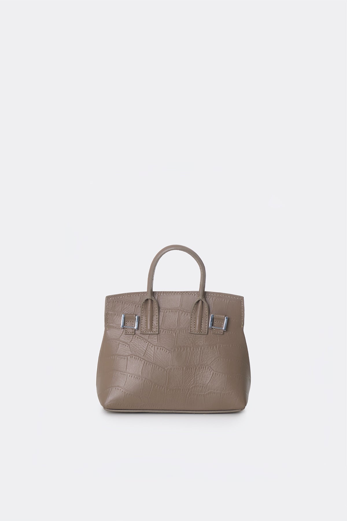 Mini Ace Bag Alligator Taupe