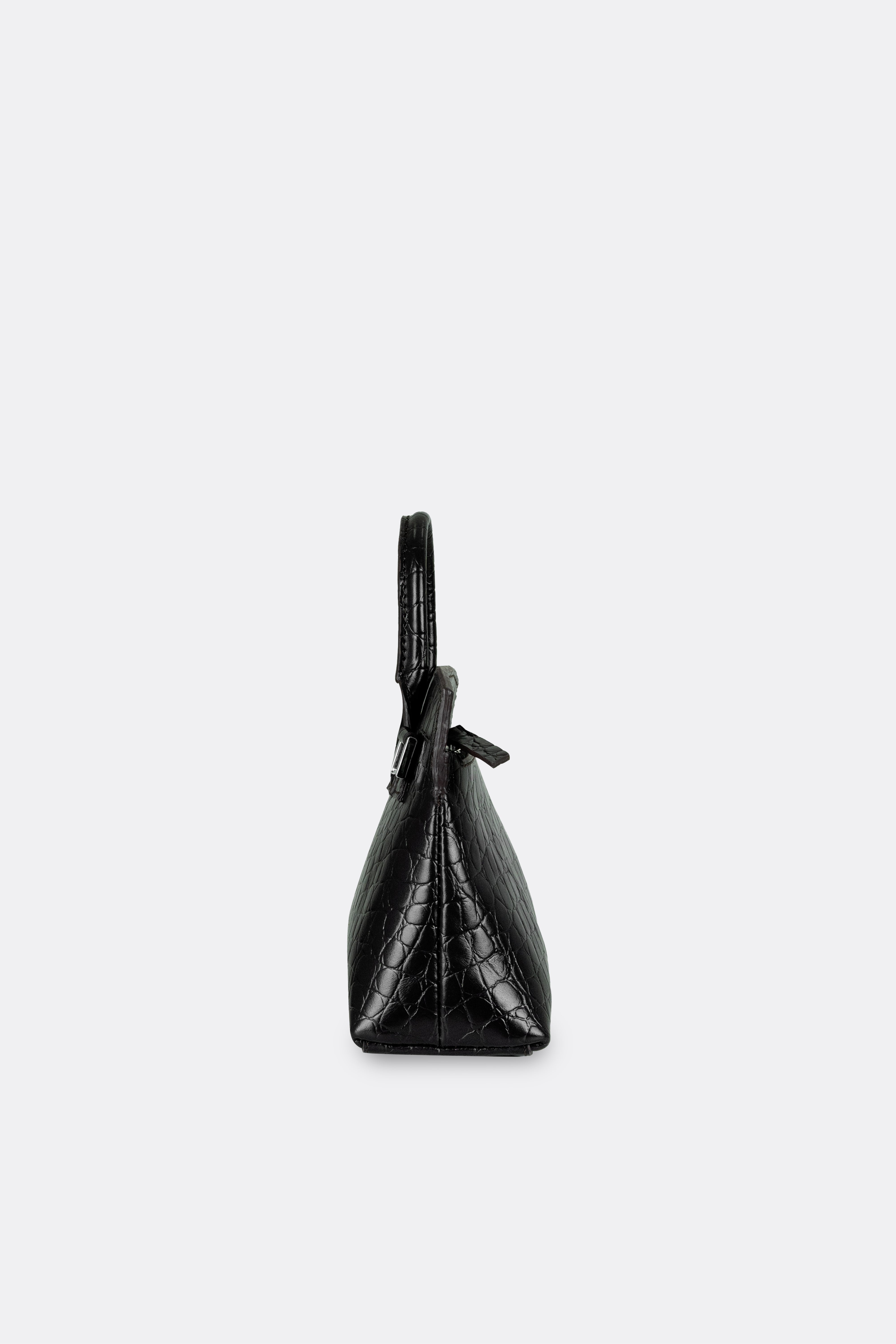 Mini Ace Bag Croc Black