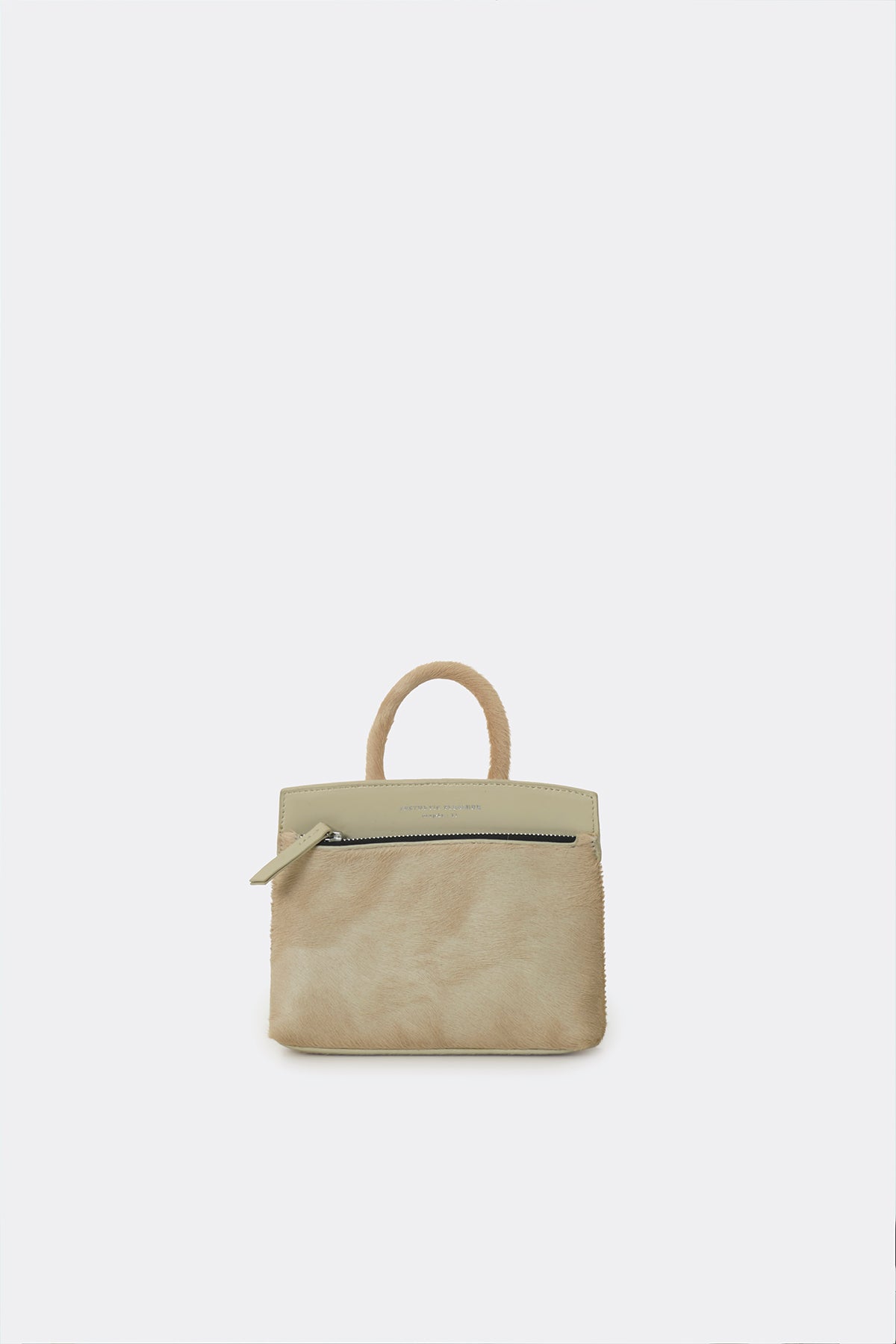 Mini Ace Bag Pony Hair Beige